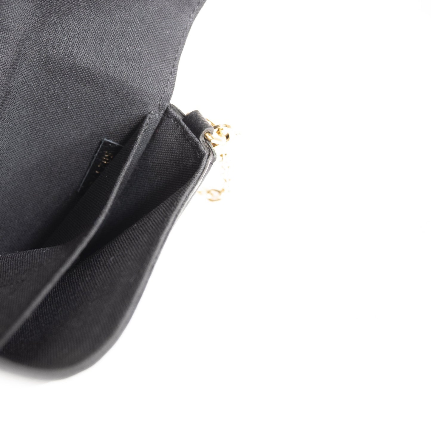 Louis Vuitton Black Monogram Empreinte Felicie Pochette Bag