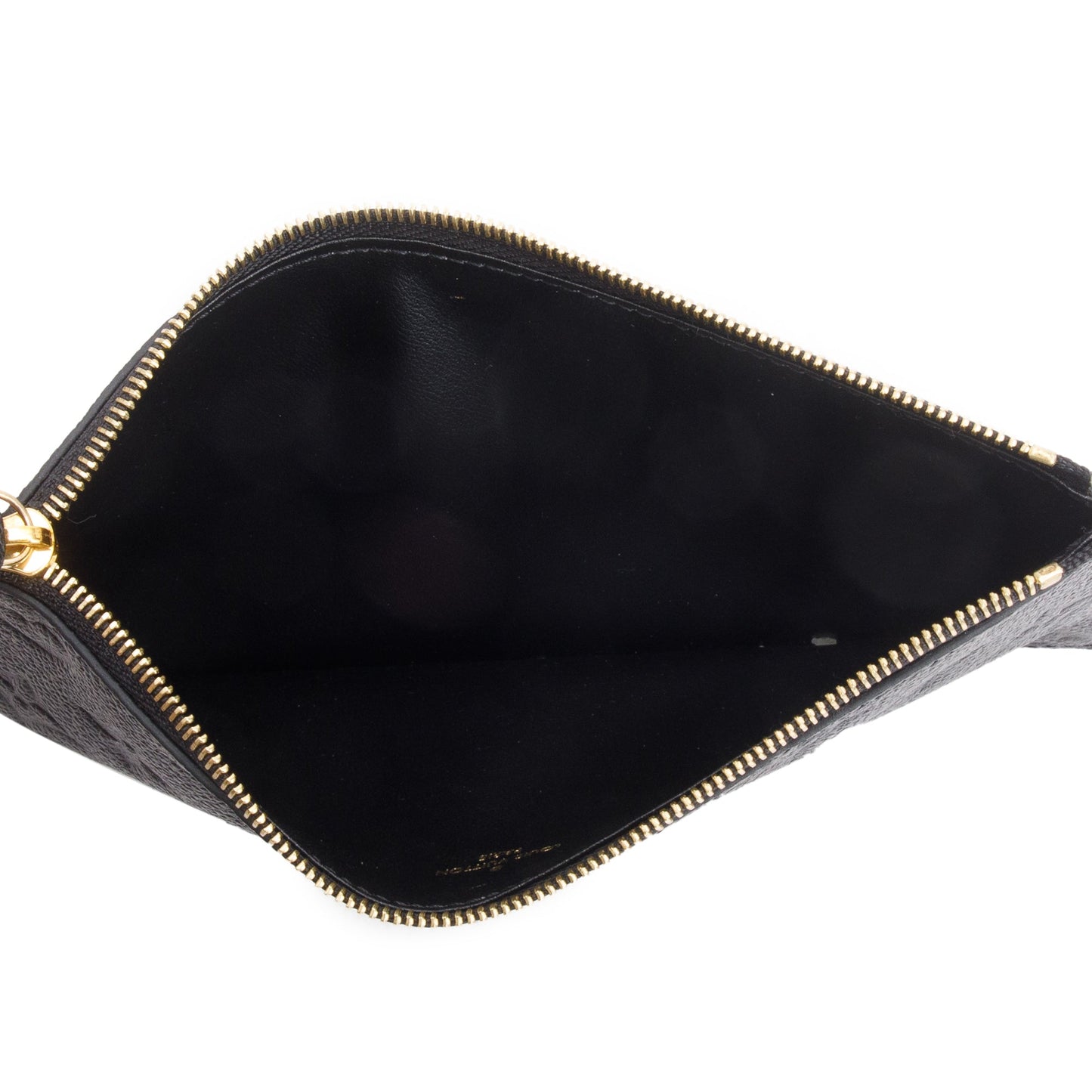Louis Vuitton Black Monogram Empreinte Leather Felicie Pochette