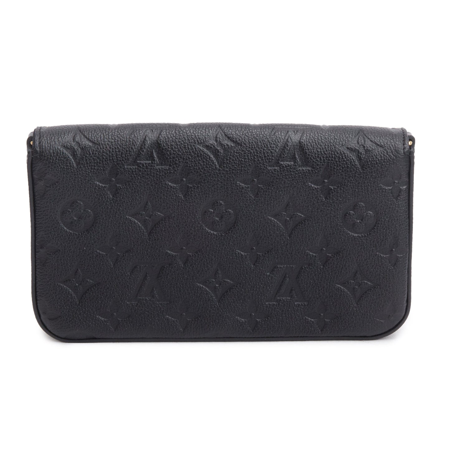 Louis Vuitton Black Monogram Empreinte Leather Felicie Pochette
