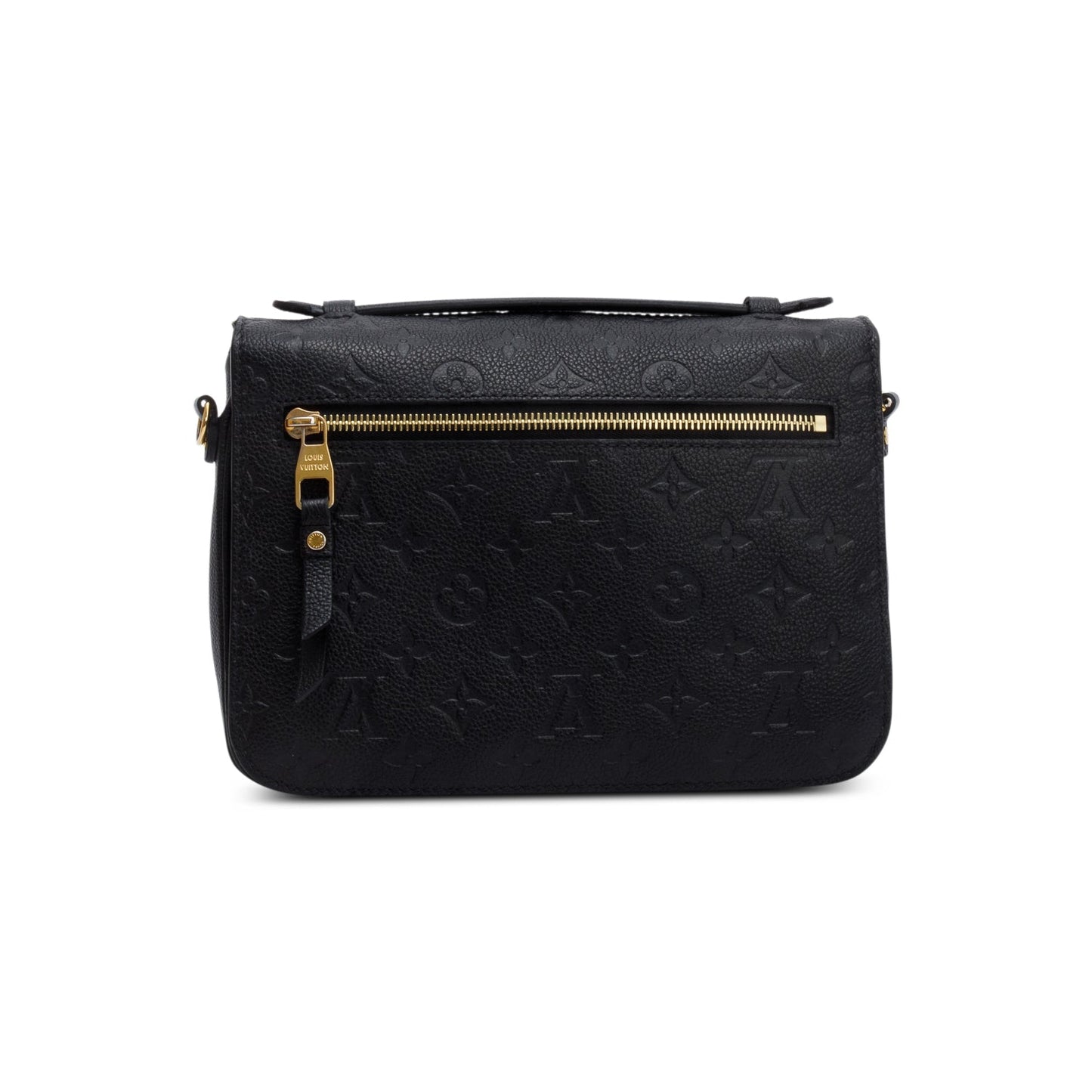 Louis Vuitton Black Monogram Empreinte Leather Pochette Metis