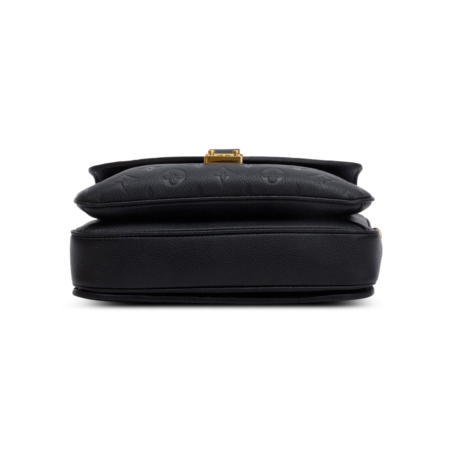 Louis Vuitton Black Monogram Empreinte Leather Pochette Metis