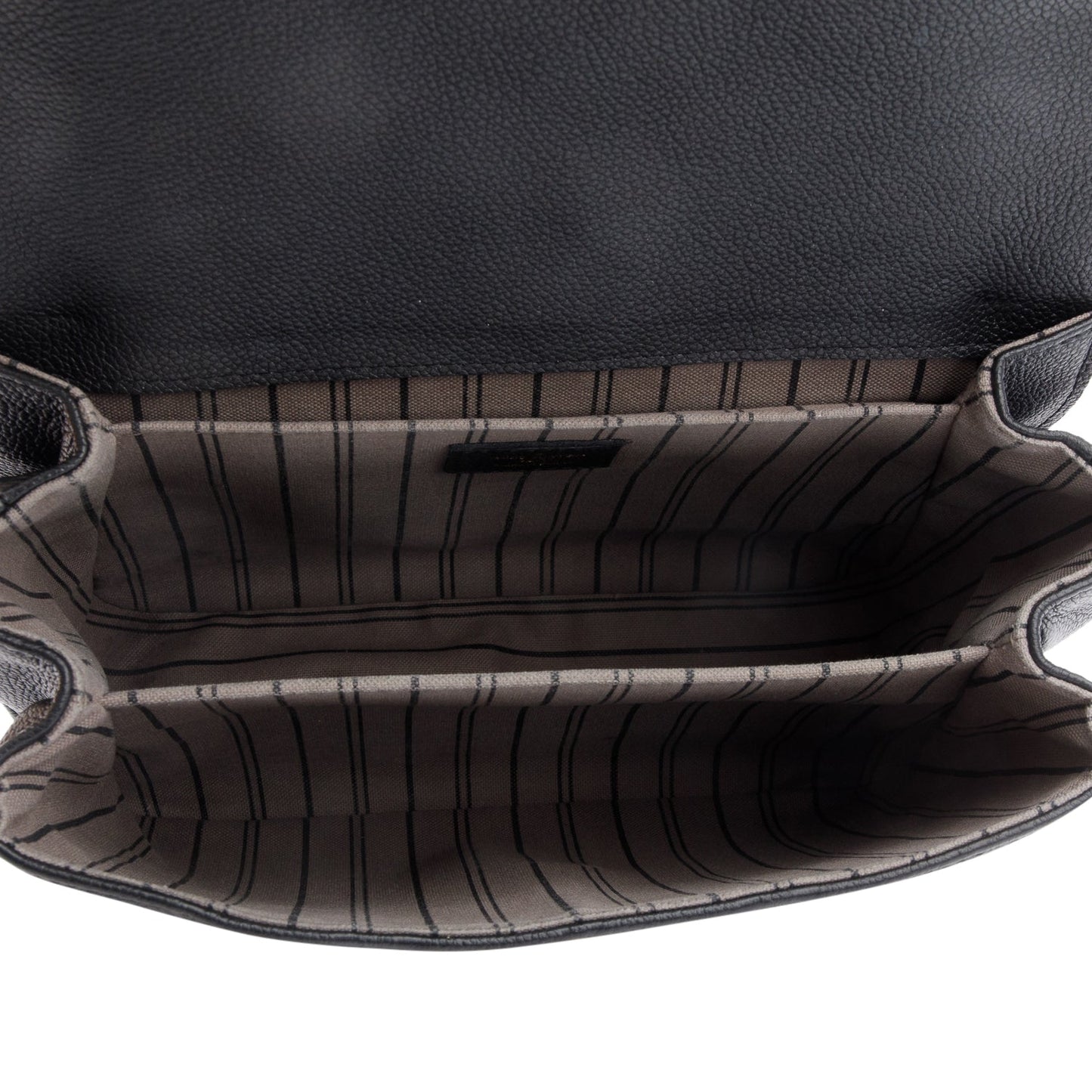 Louis Vuitton Black Monogram Empreinte Leather Pochette Metis