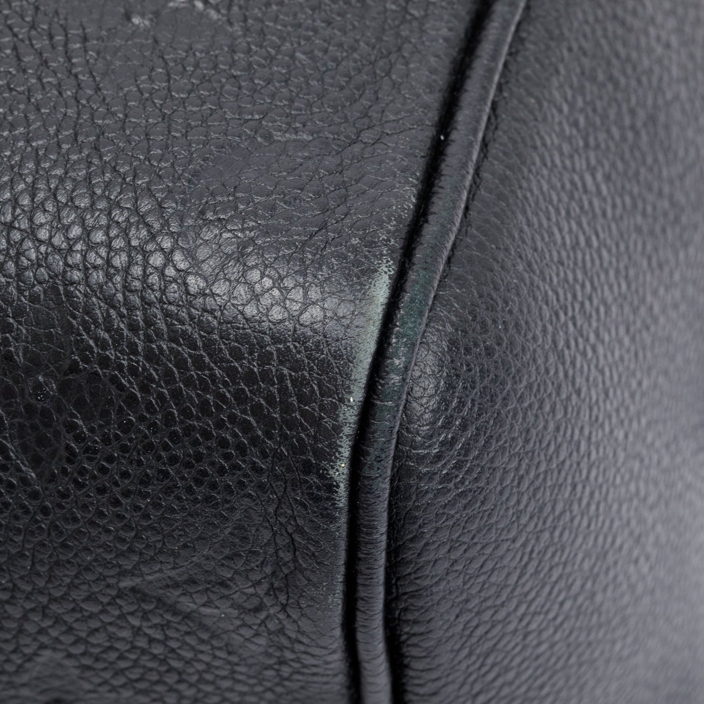Louis Vuitton Black Monogram Empreinte Leather Speedy Bandouliere 25 NM