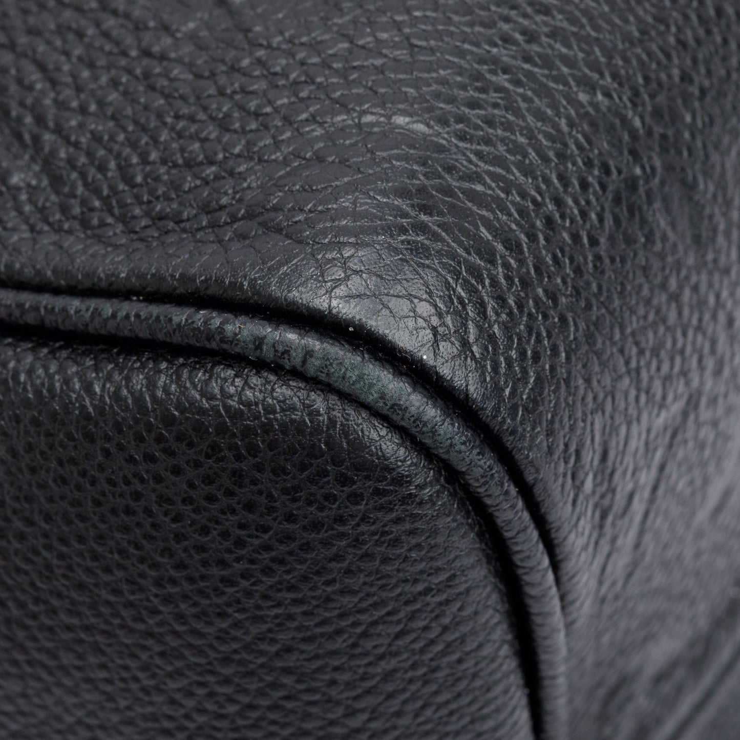 Louis Vuitton Black Monogram Empreinte Leather Speedy Bandouliere 25 NM