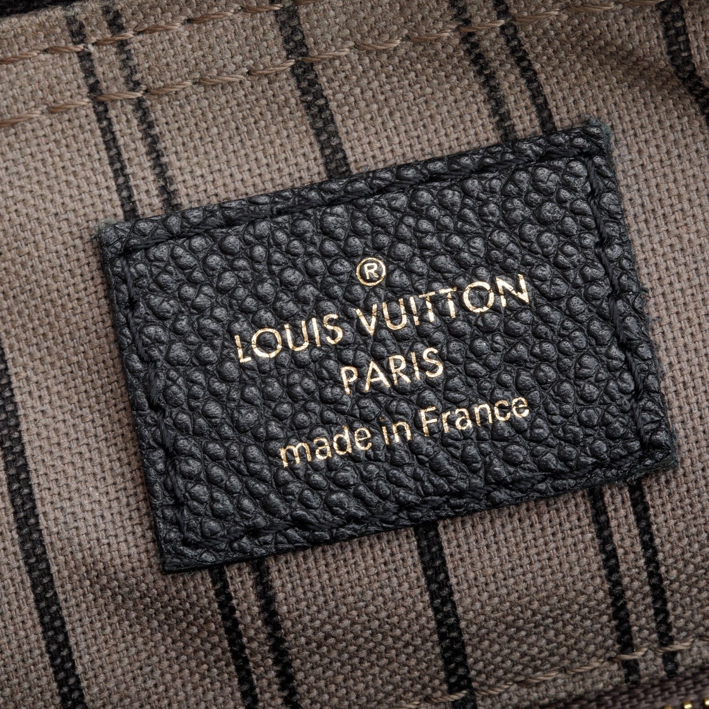 Louis Vuitton Black Monogram Empreinte Leather Speedy Bandouliere 25 NM