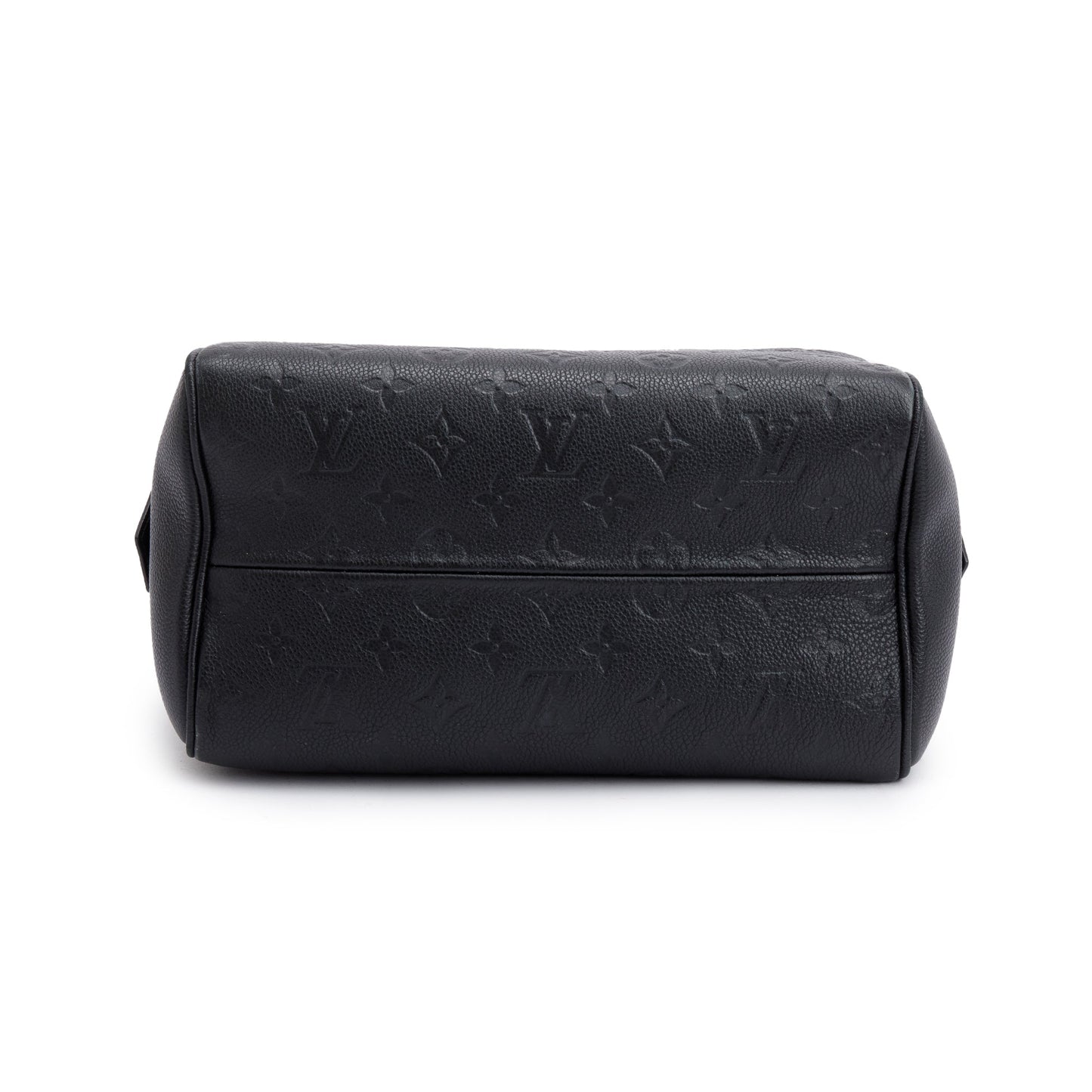 Louis Vuitton Black Monogram Empreinte Leather Speedy Bandouliere 25 NM