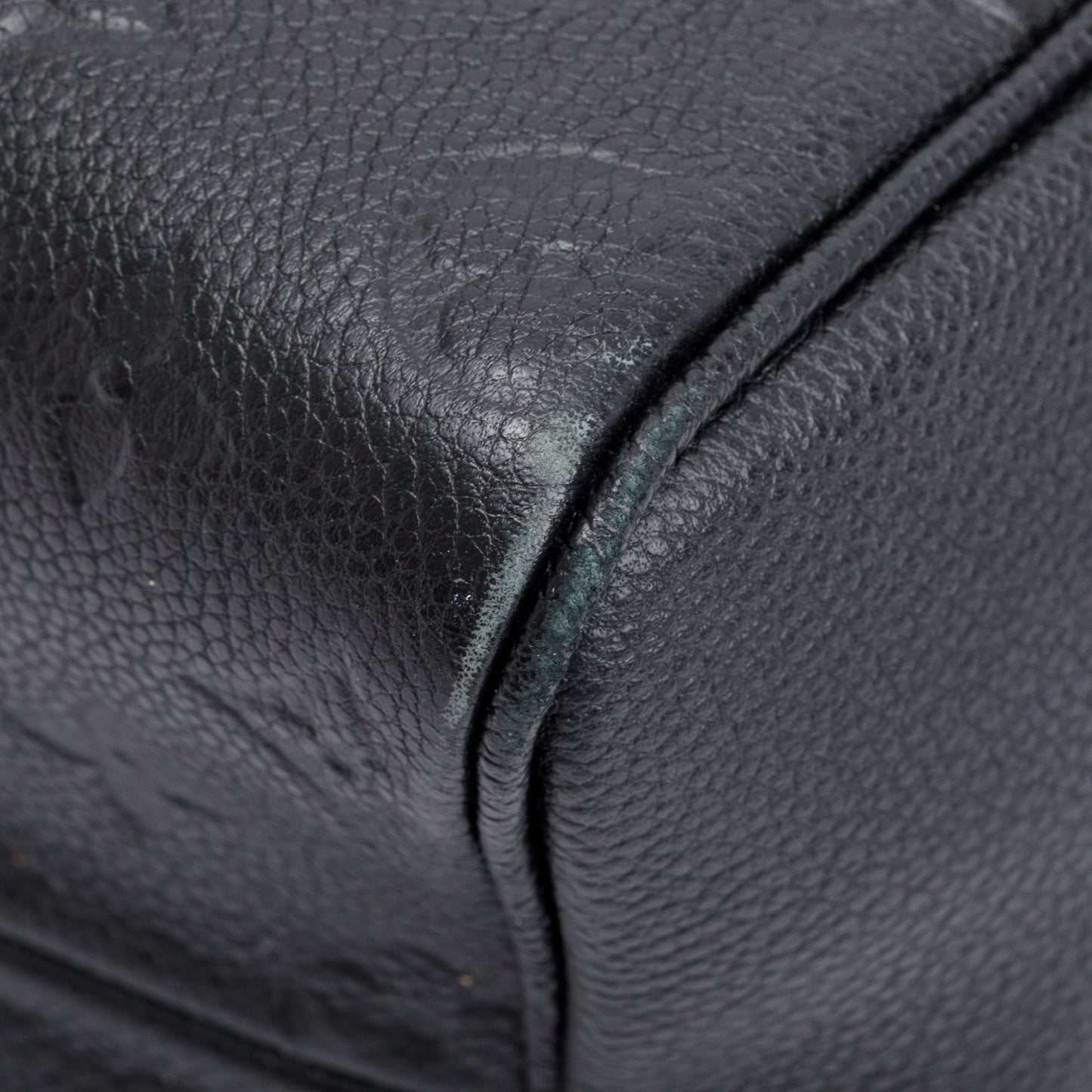 Louis Vuitton Black Monogram Empreinte Leather Speedy Bandouliere 25 NM