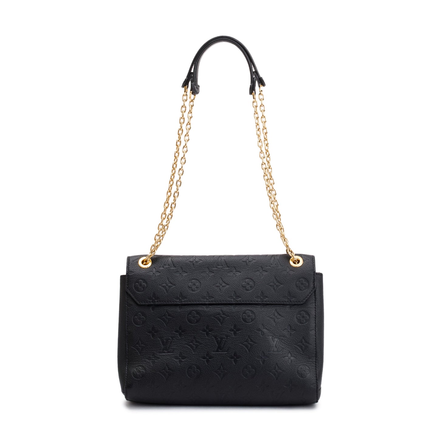 Louis Vuitton Black Monogram Empreinte Leather Vavin MM