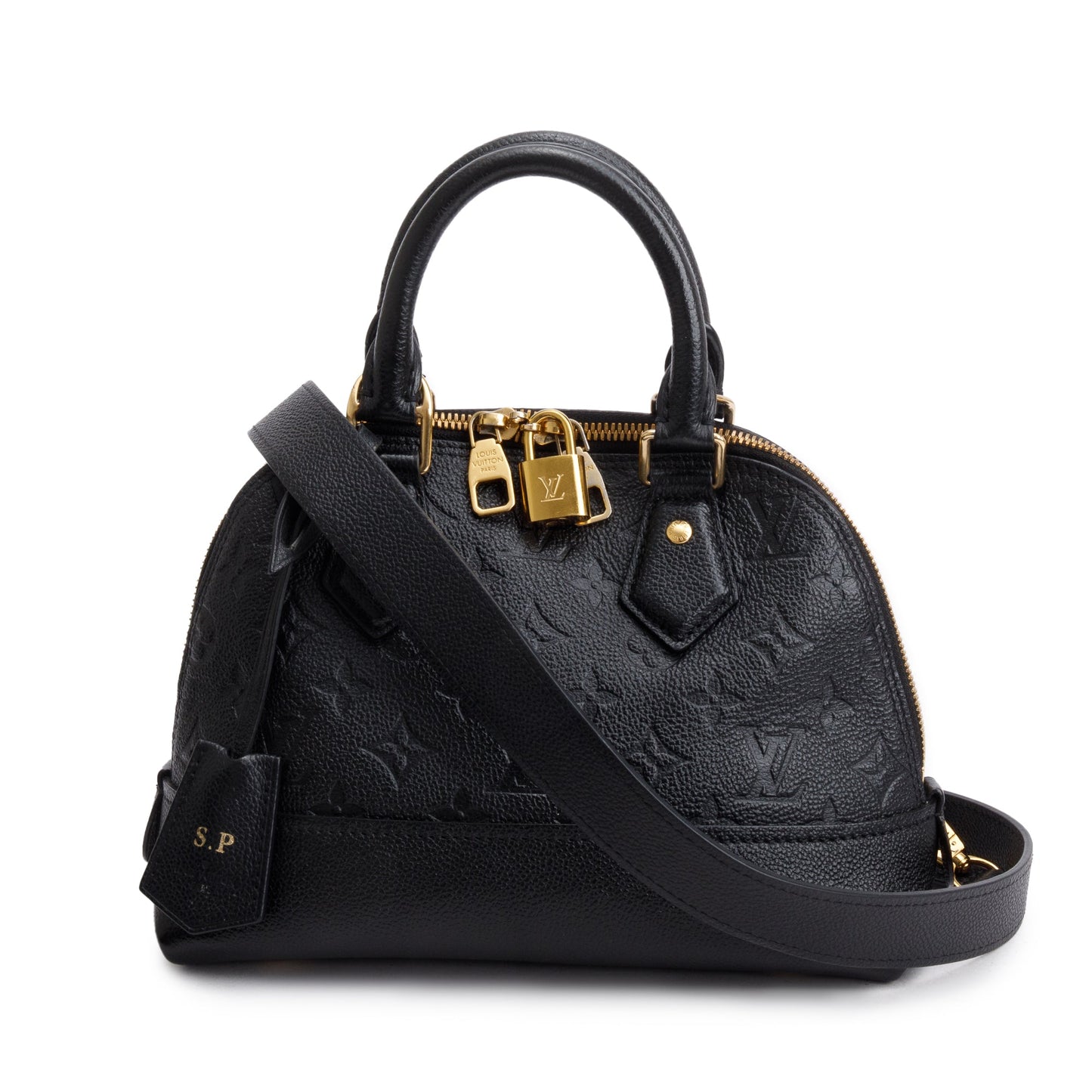 Louis Vuitton Black Monogram Empreinte Neo Alma BB