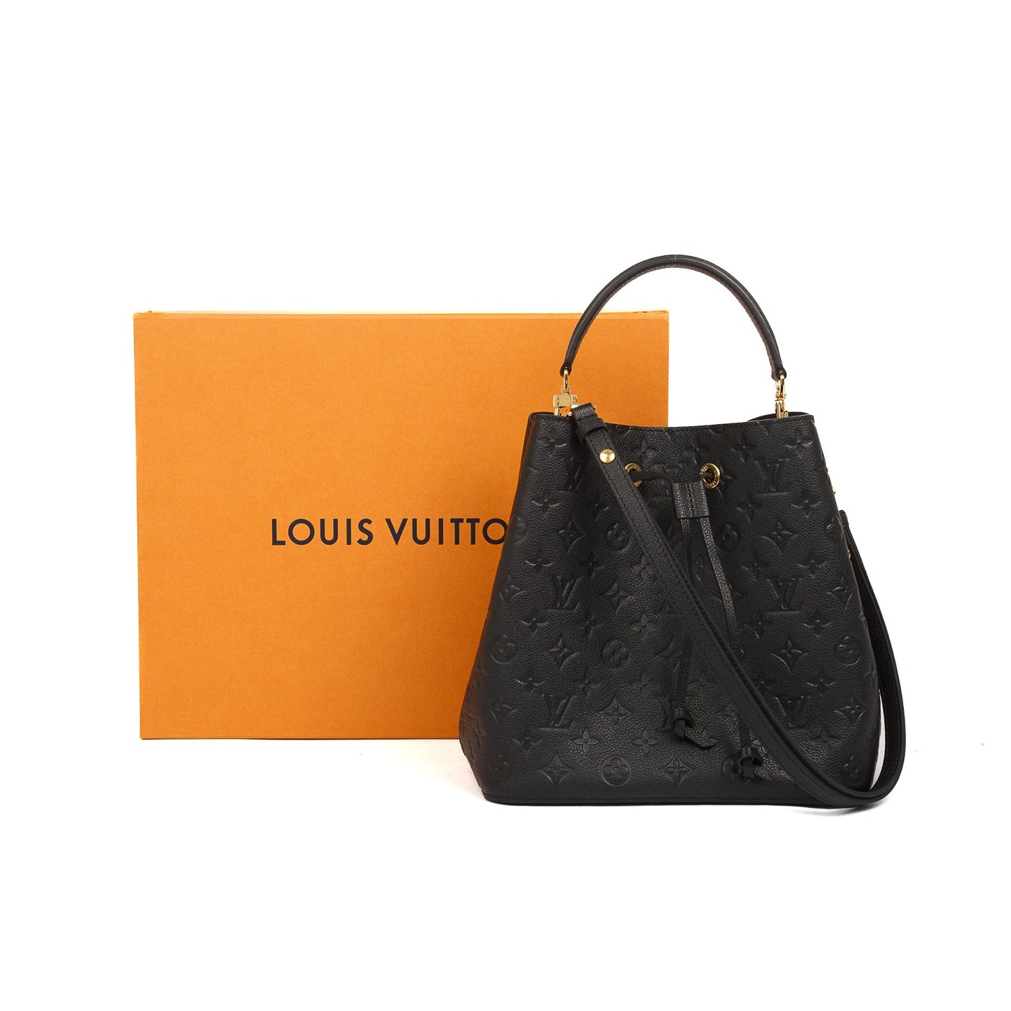 Louis Vuitton Black Monogram Empreinte Neonoe MM