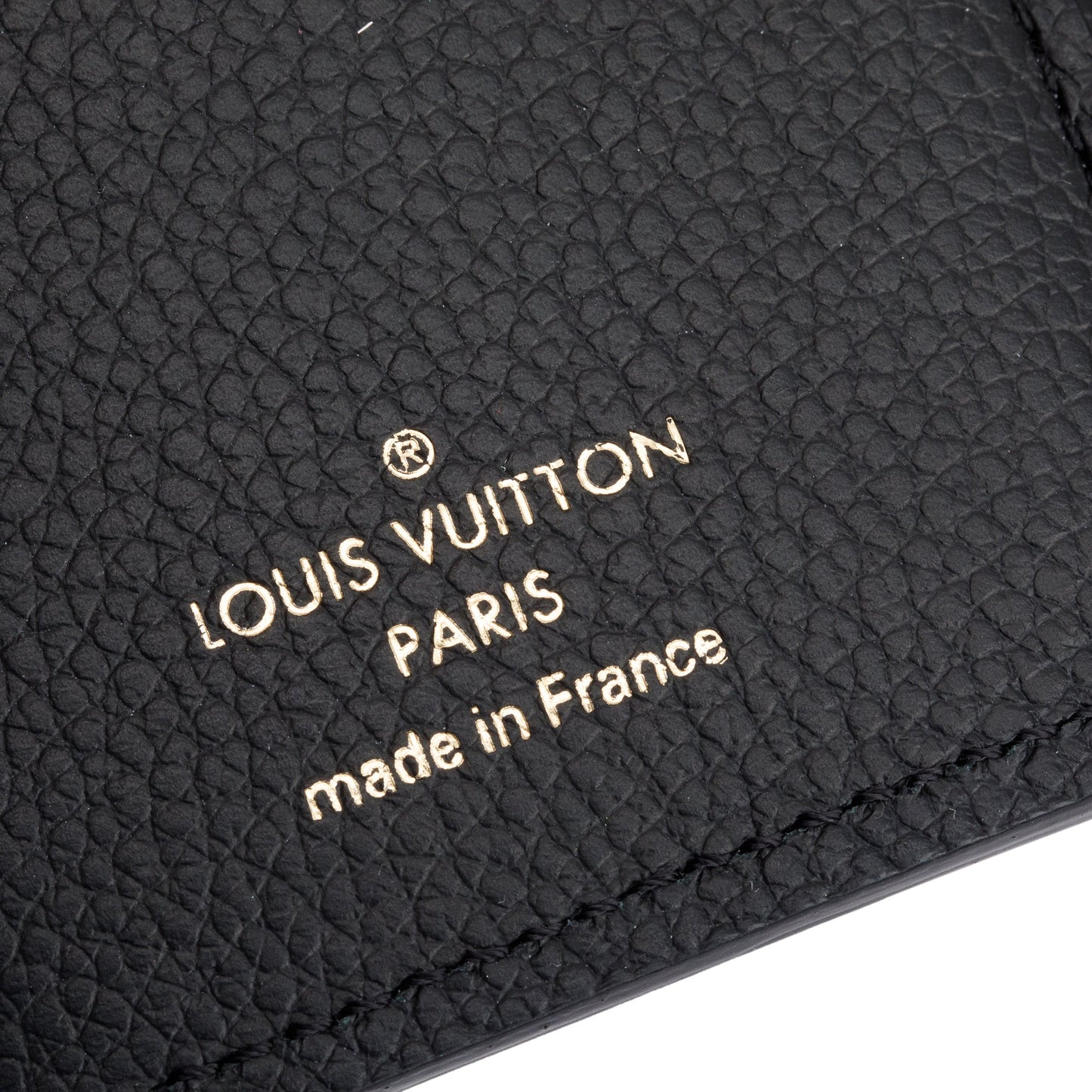 Louis Vuitton Black Monogram Empreinte Victorine Wallet