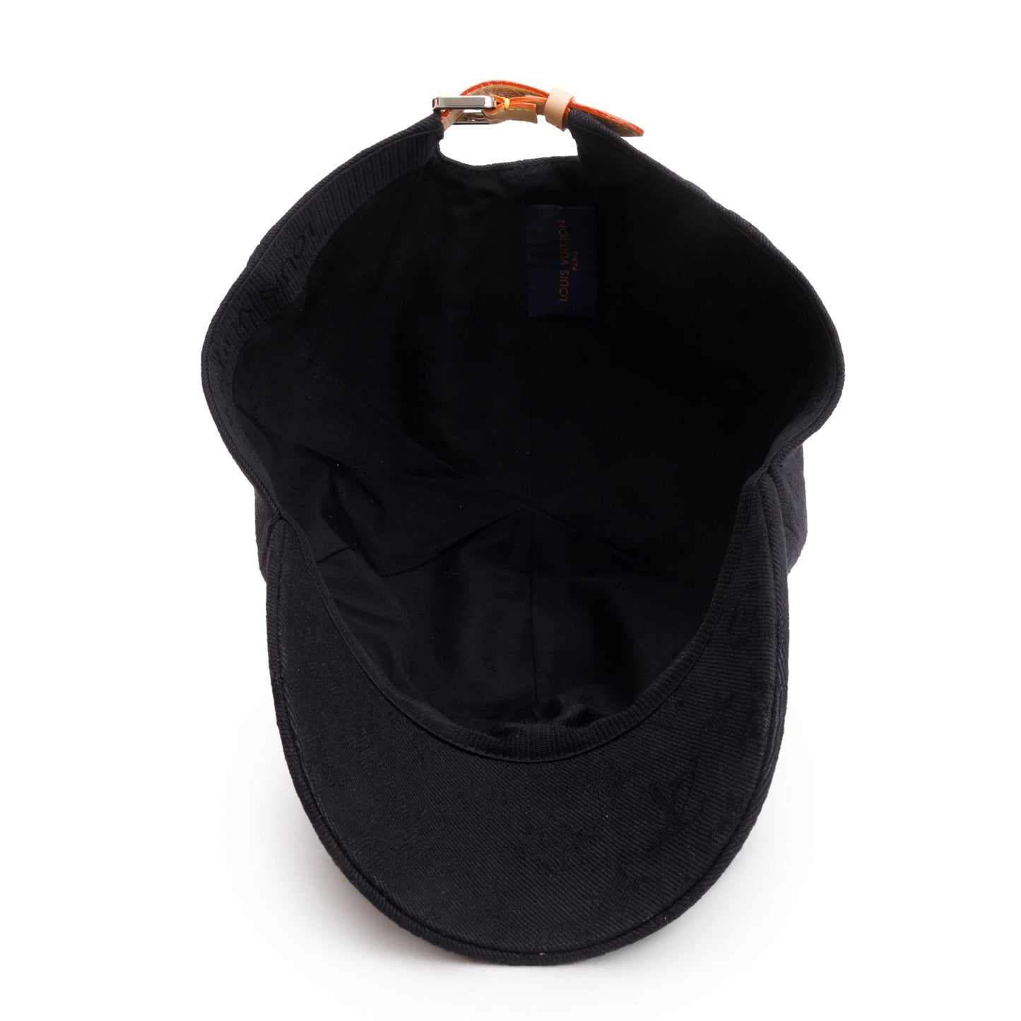 Louis Vuitton Black Monogram Essential Cap