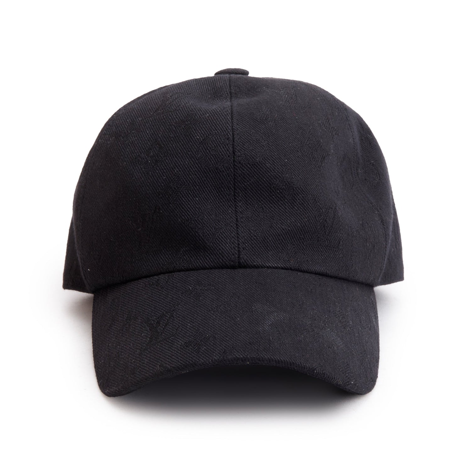Louis Vuitton Black Monogram Essential Cap