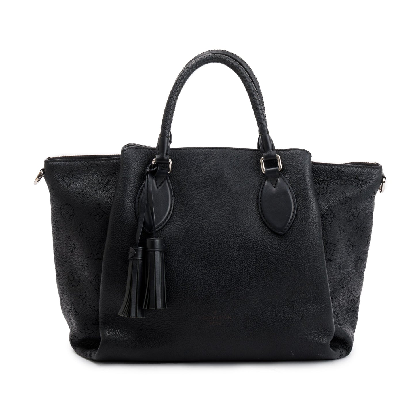 Louis Vuitton Black Monogram Mahina Leather Haumea