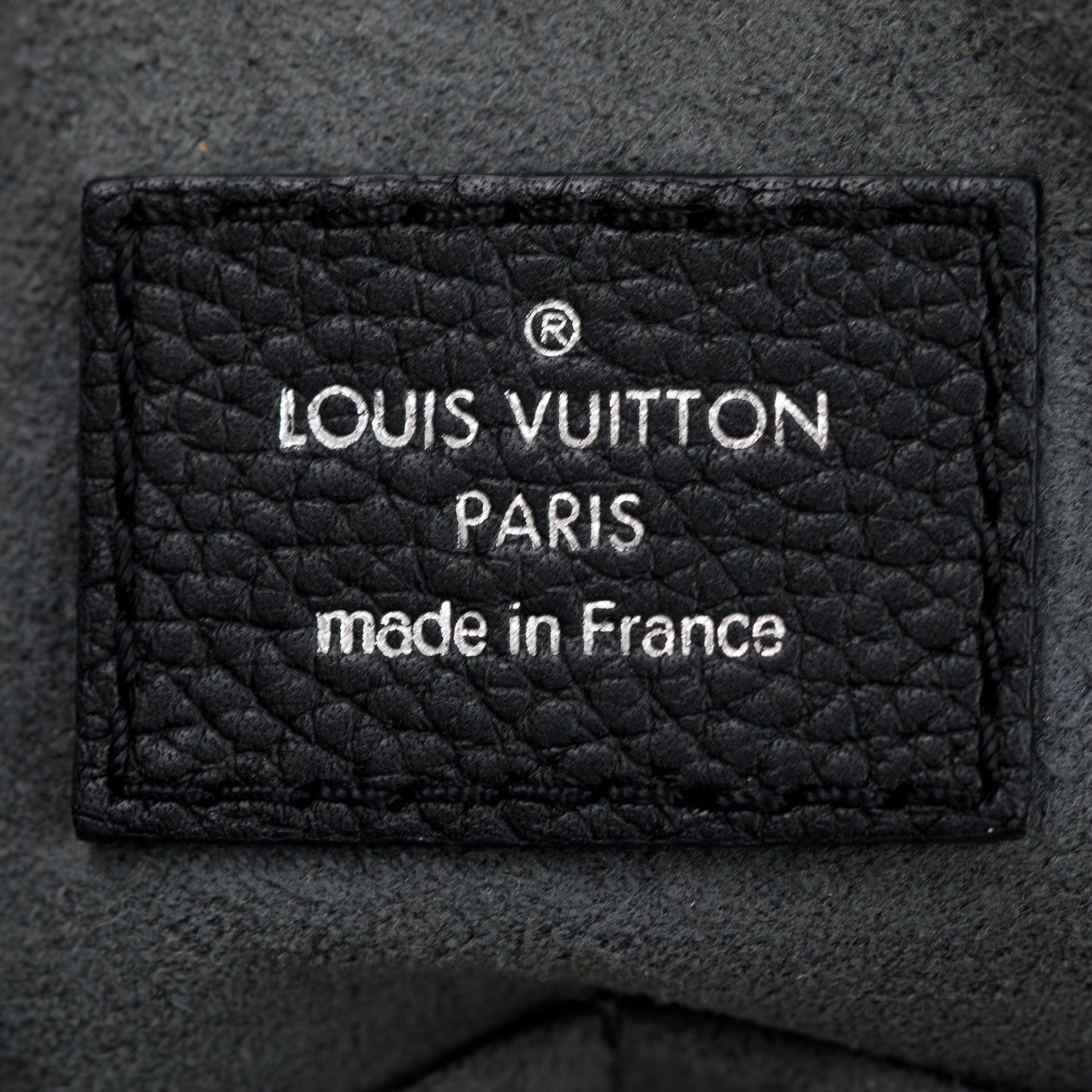 Louis Vuitton Black Monogram Mahina Leather Haumea