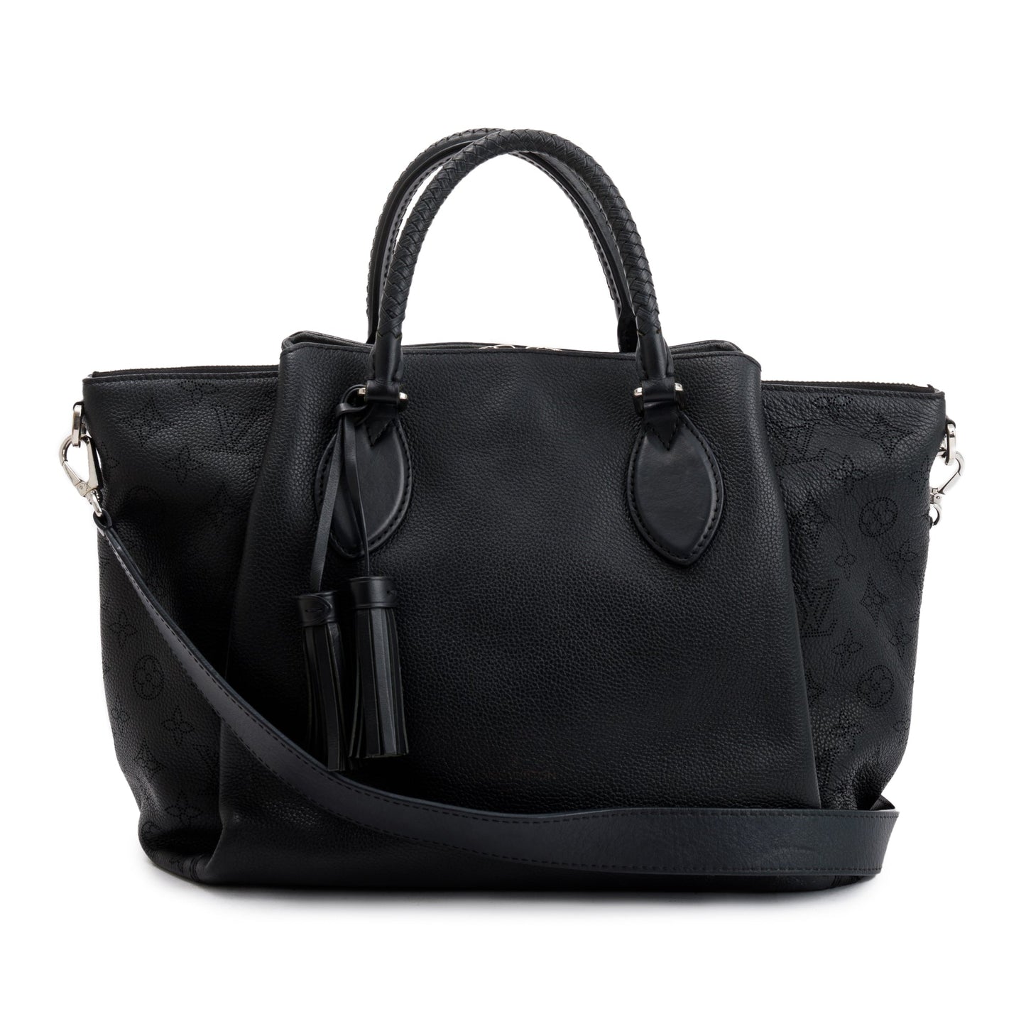 Louis Vuitton Black Monogram Mahina Leather Haumea