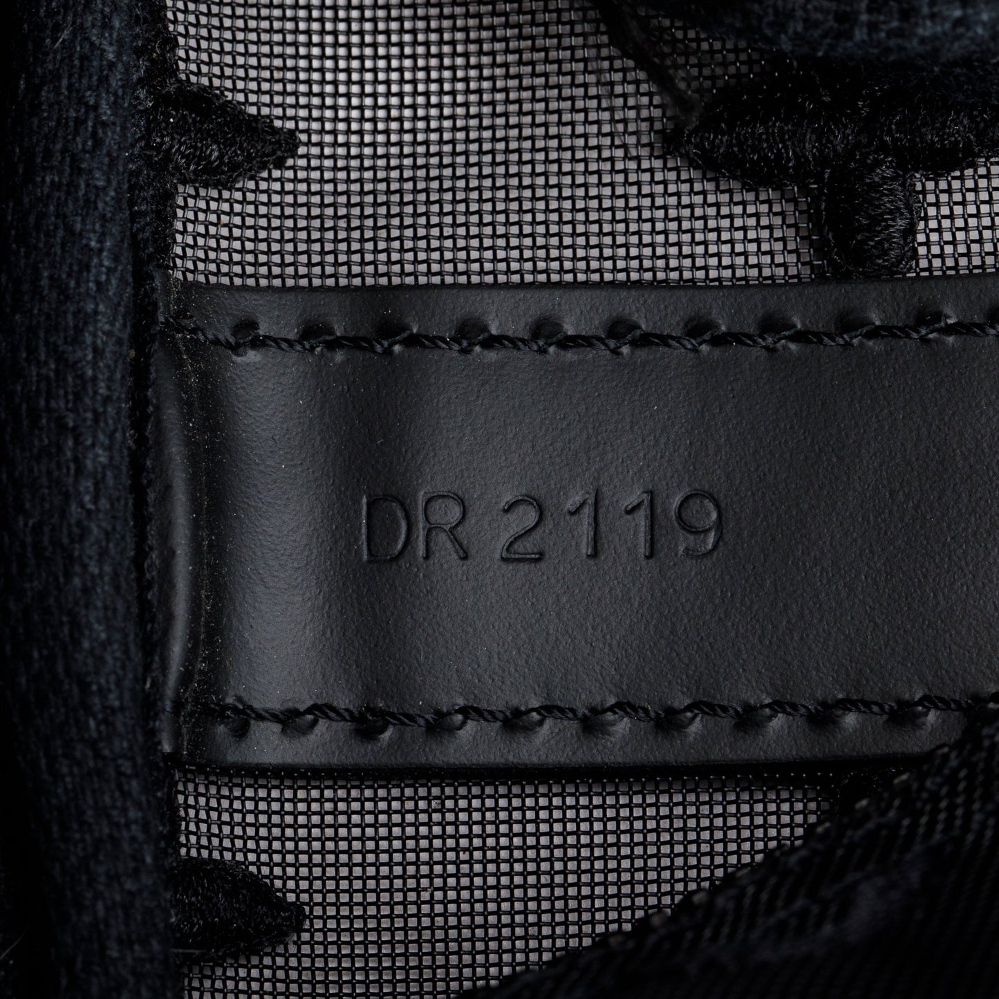 Louis Vuitton Black Monogram Mesh Keepall Bandouliere 50