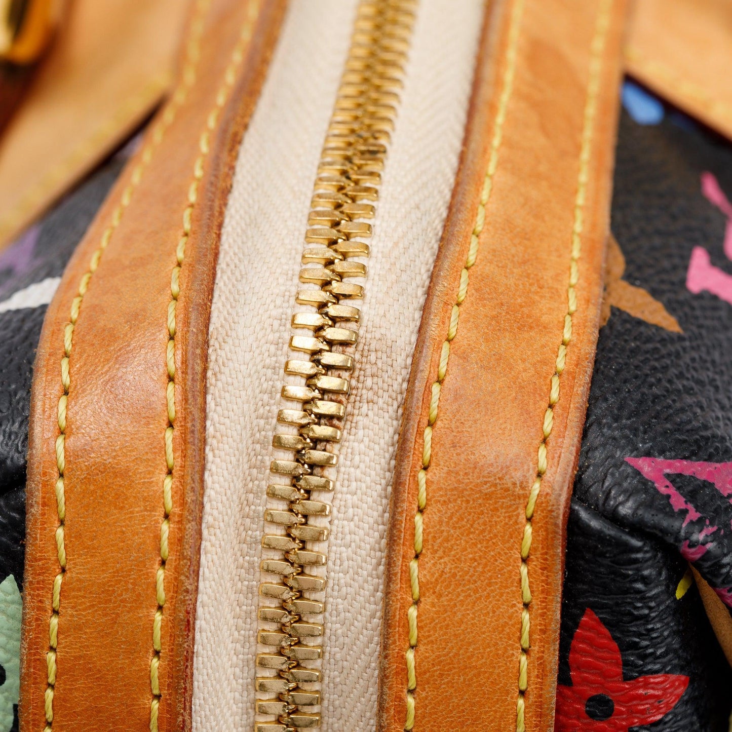 Louis Vuitton Black Monogram Multicolor Courtney GM