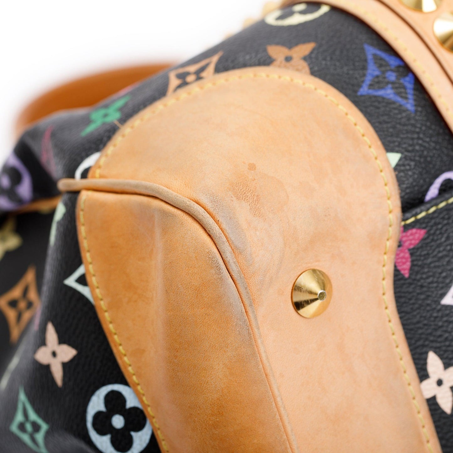 Louis Vuitton Black Monogram Multicolor Courtney GM