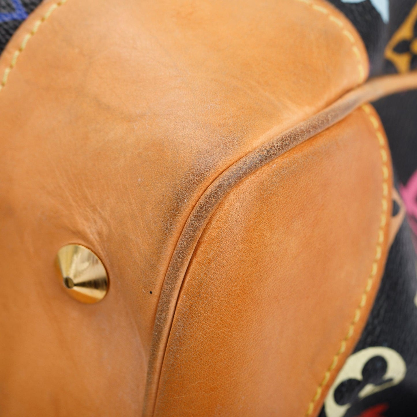 Louis Vuitton Black Monogram Multicolor Courtney GM