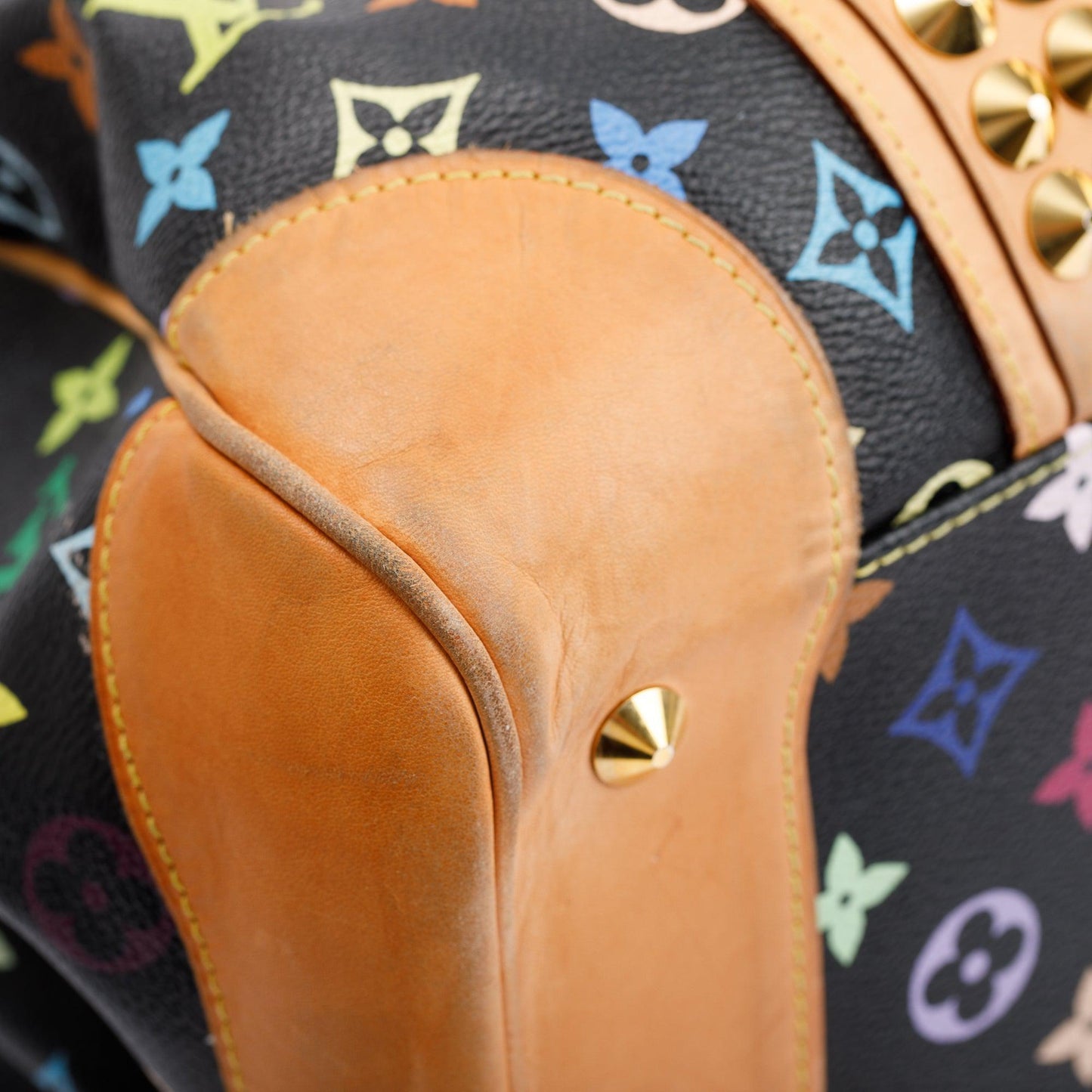 Louis Vuitton Black Monogram Multicolor Courtney GM