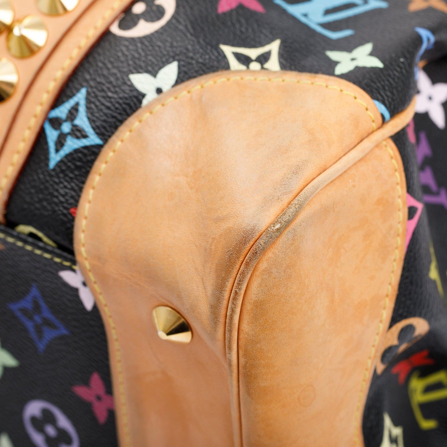 Louis Vuitton Black Monogram Multicolor Courtney GM