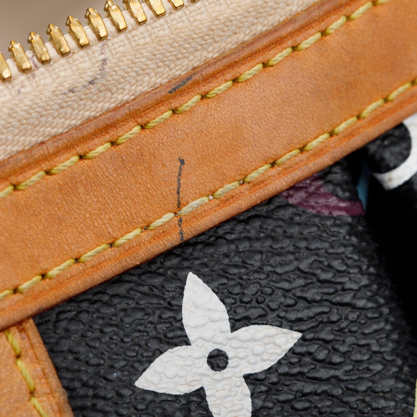 Louis Vuitton Black Monogram Multicolor Courtney GM