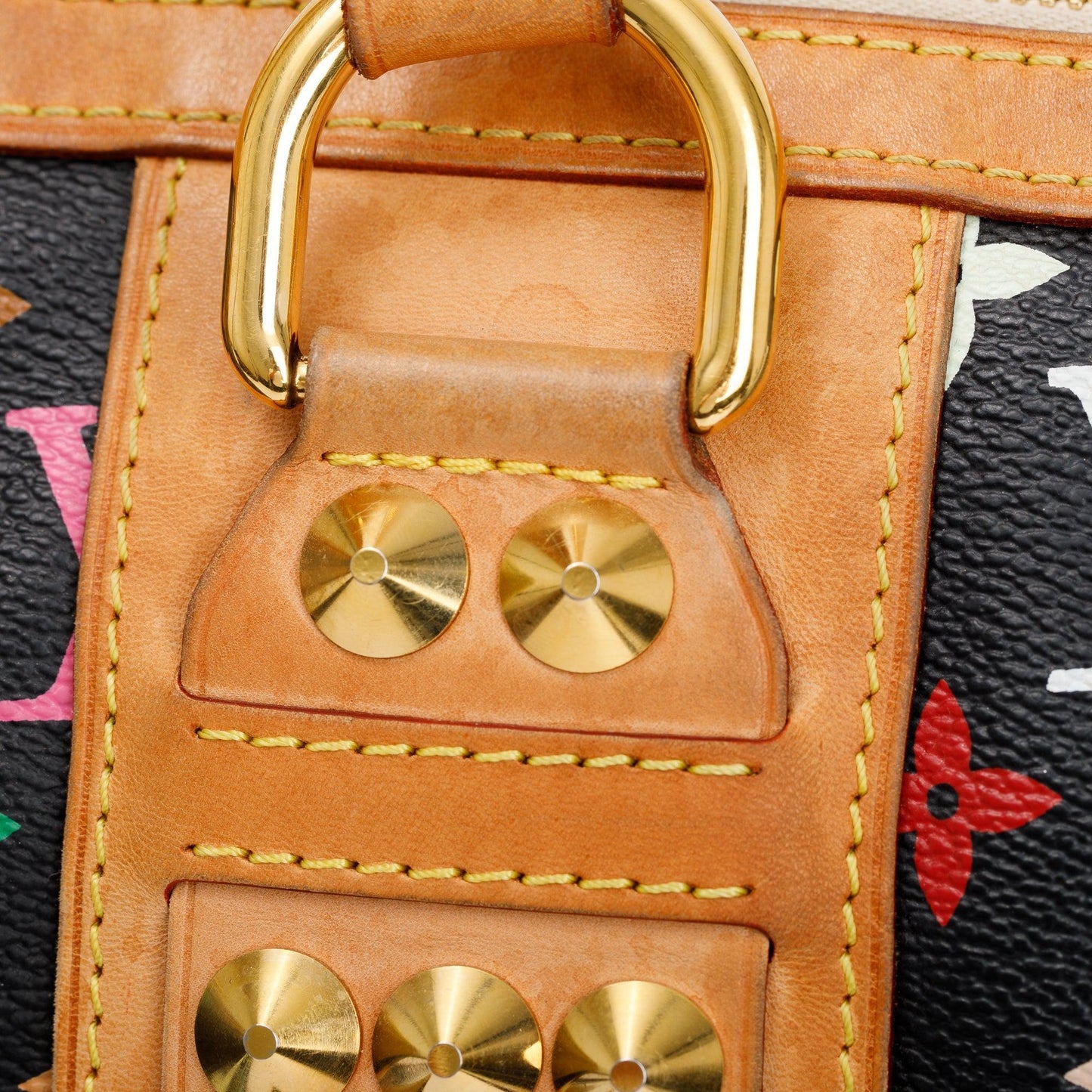 Louis Vuitton Black Monogram Multicolor Courtney GM