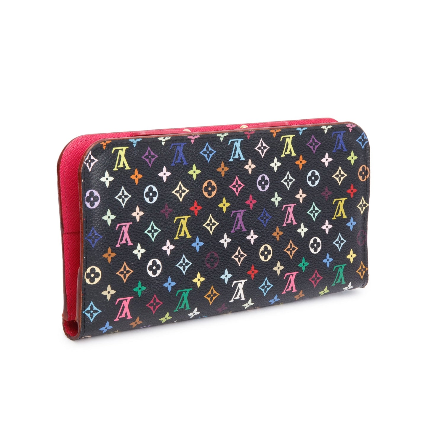 Louis Vuitton Black Monogram Multicolor Insolite Wallet