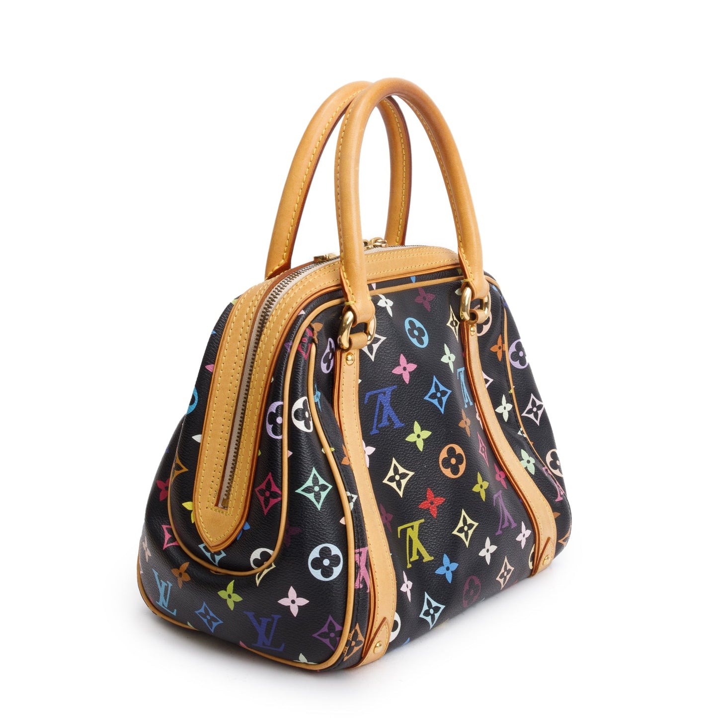 Louis Vuitton Black Monogram Multicolore Priscilla Bag