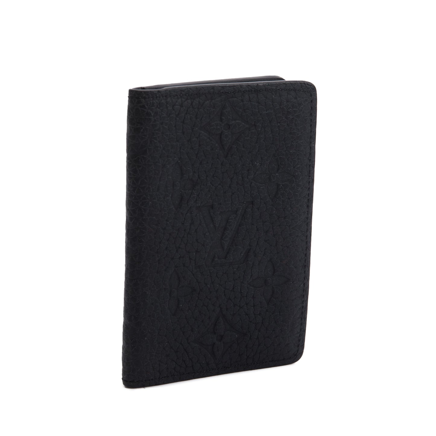 Louis Vuitton Black Monogram Shadow Calf Leather Pocket Organizer