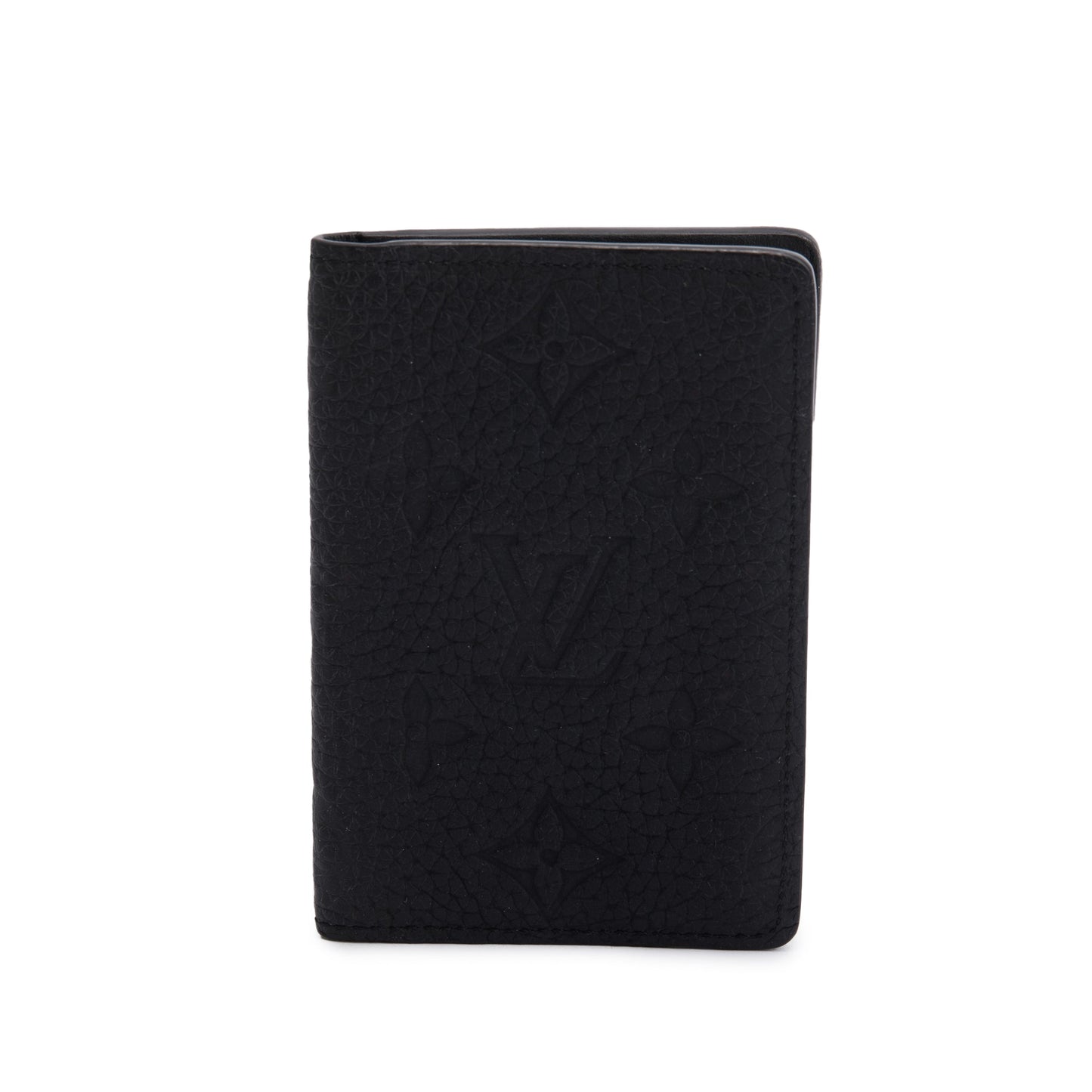Louis Vuitton Black Monogram Shadow Calf Leather Pocket Organizer