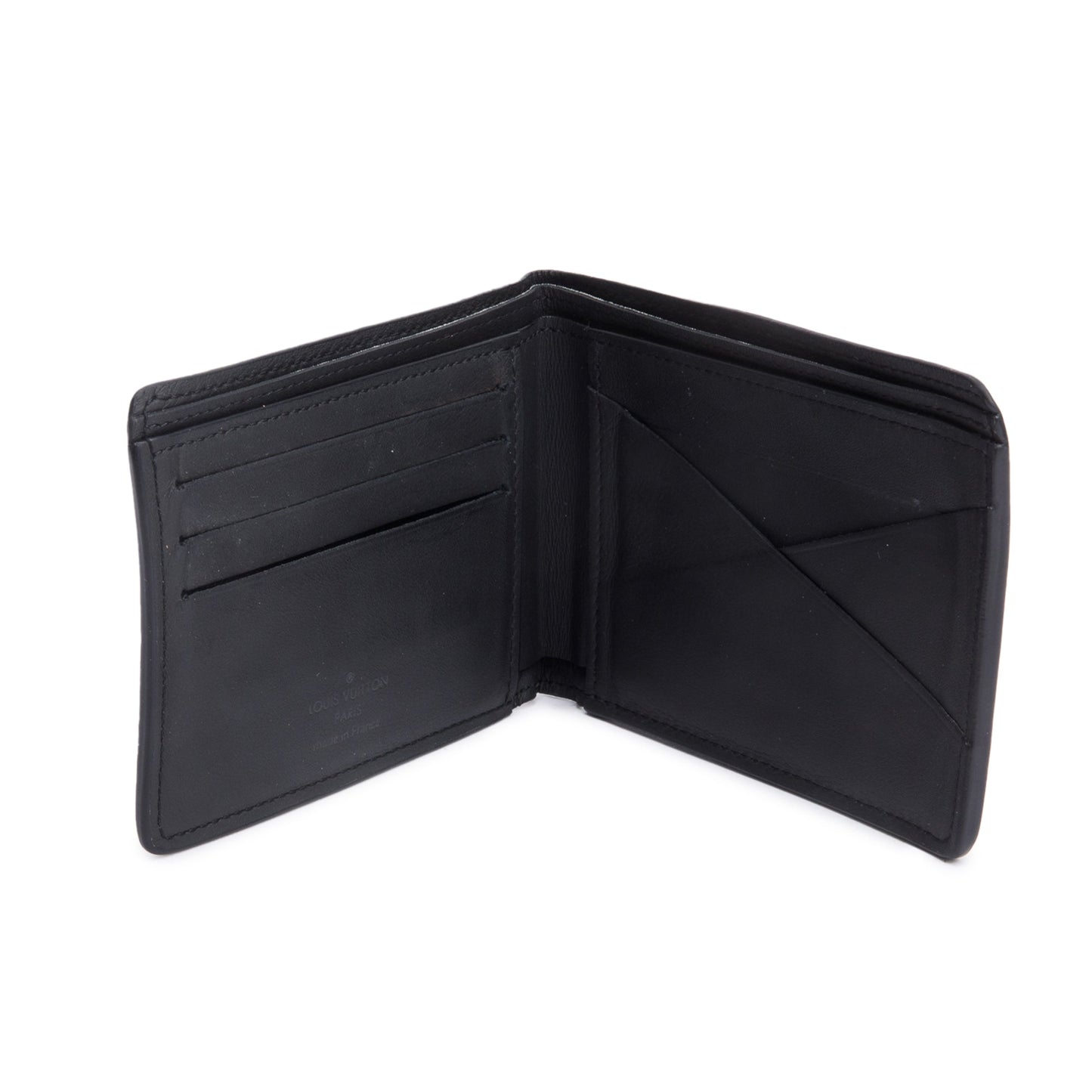 Louis Vuitton Black Monogram Shadow Multiple Wallet