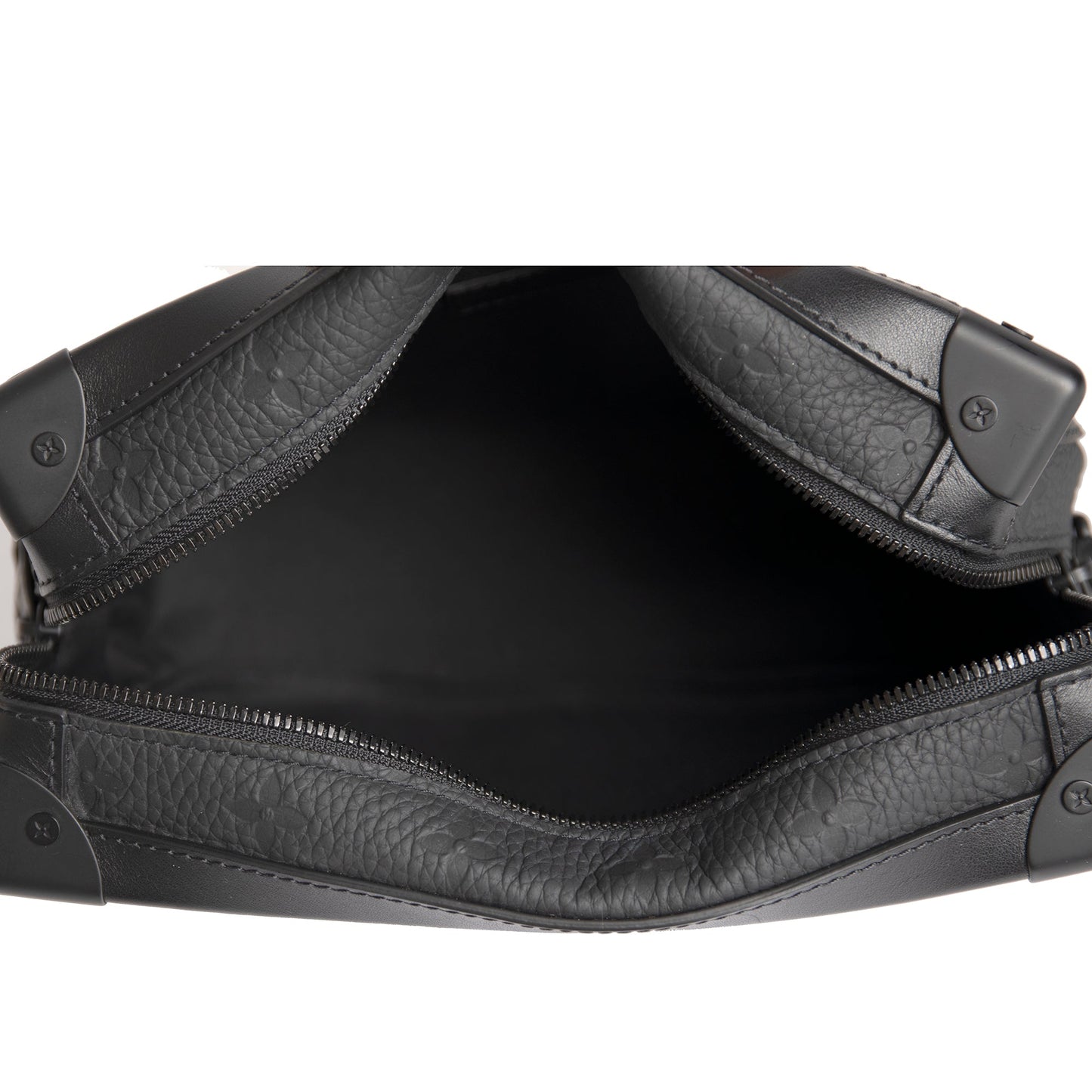 Louis Vuitton Black Monogram Taurillon Soft Trunk Bag