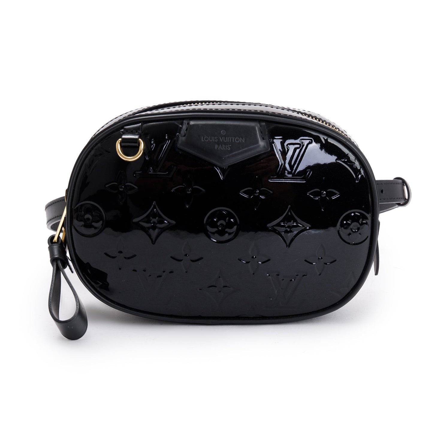 Louis Vuitton Black Monogram Vernis Leather Belt Bag