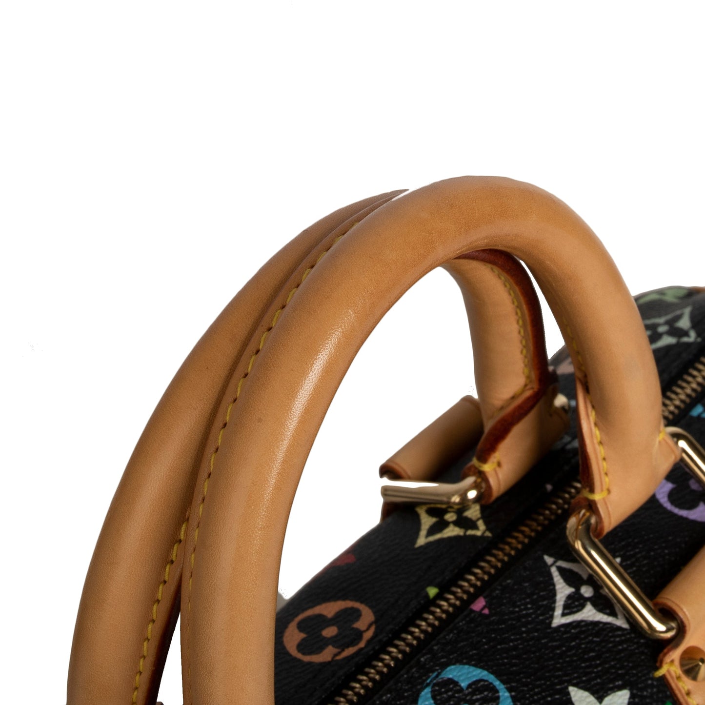 Louis Vuitton Black Multicolore Speedy 30