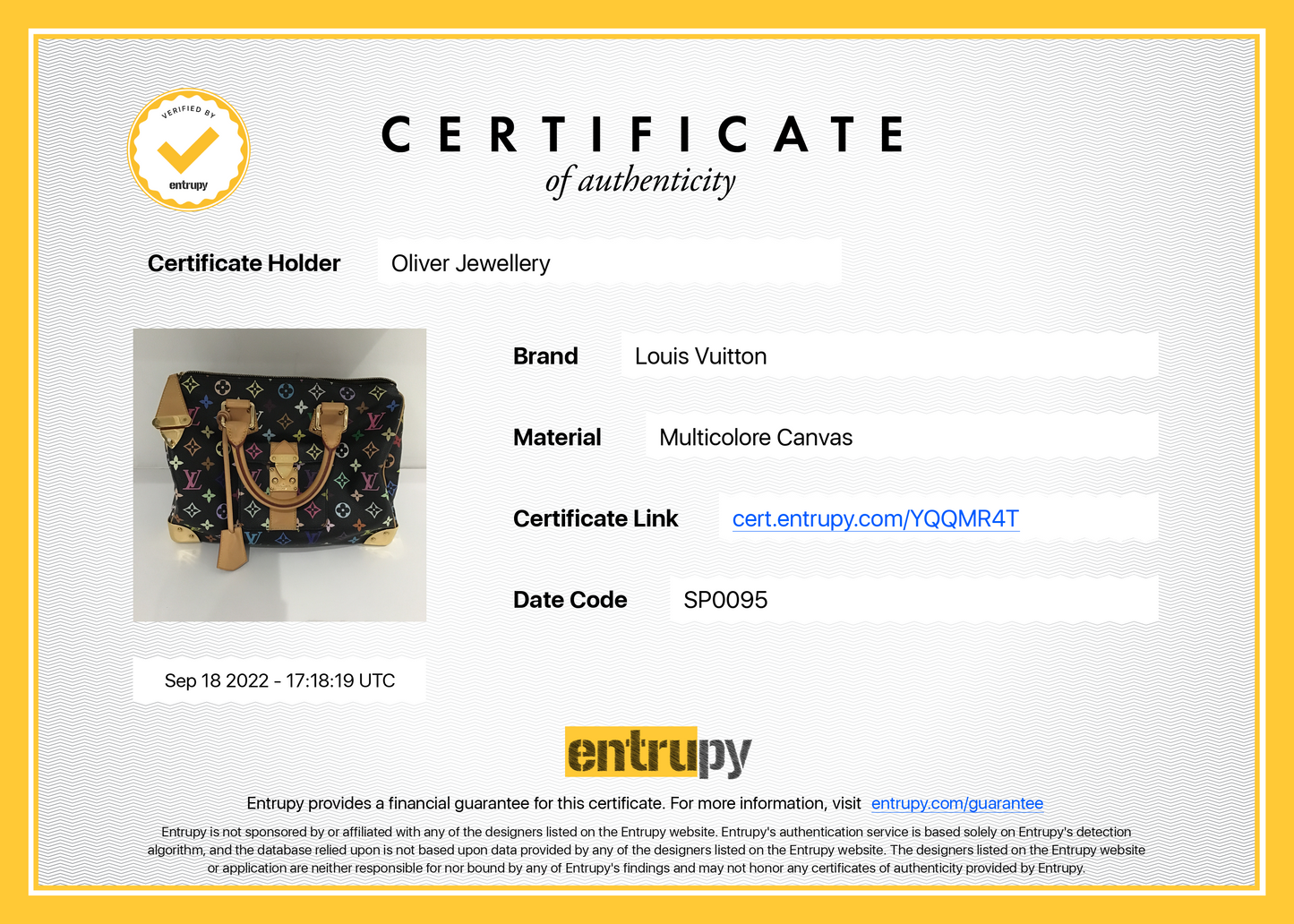 Louis Vuitton Black Multicolore Speedy 30