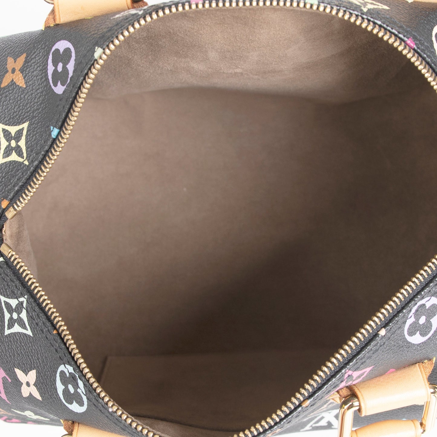 Louis Vuitton Black Multicolore Speedy 30