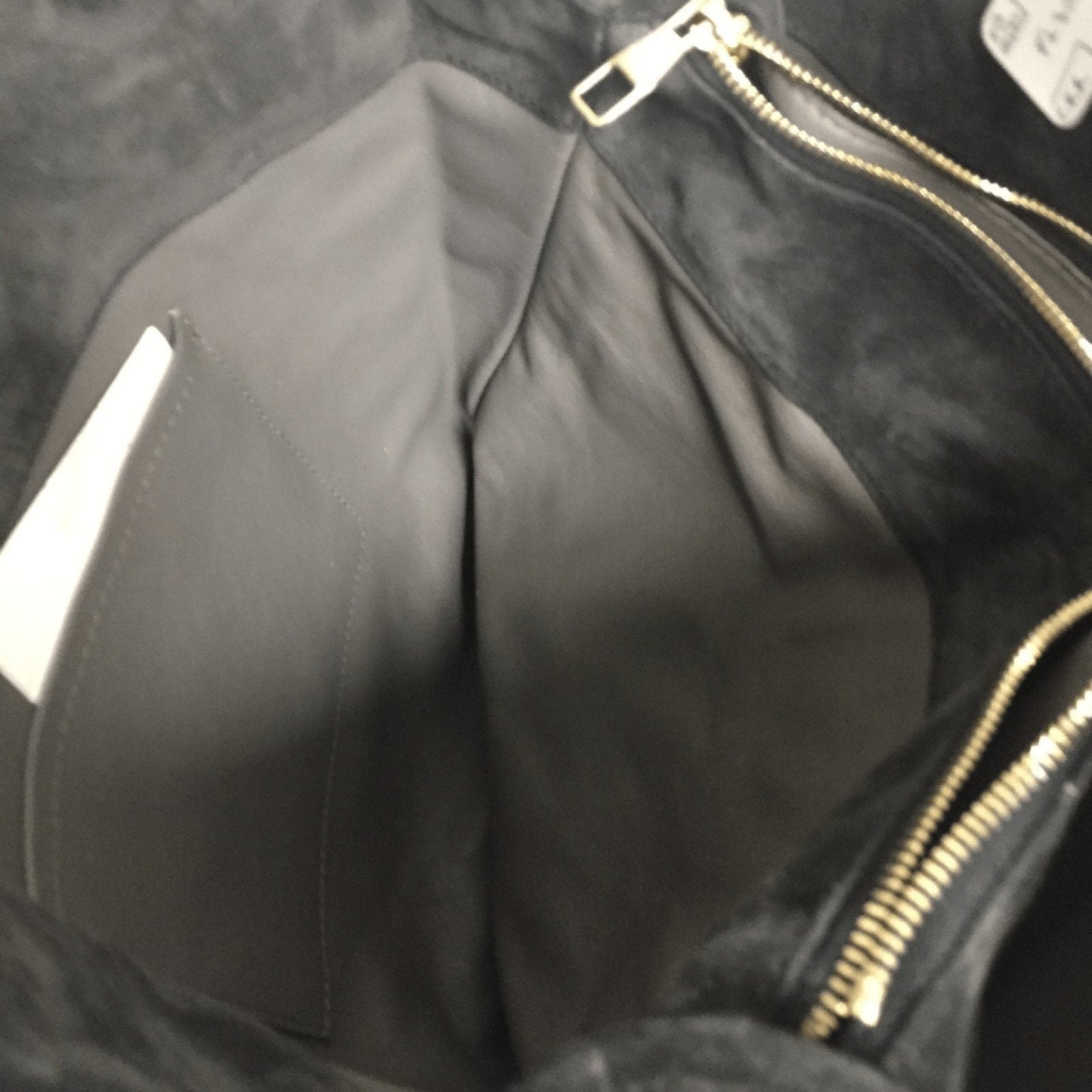 Louis Vuitton Black Suede Whisper GM Khol