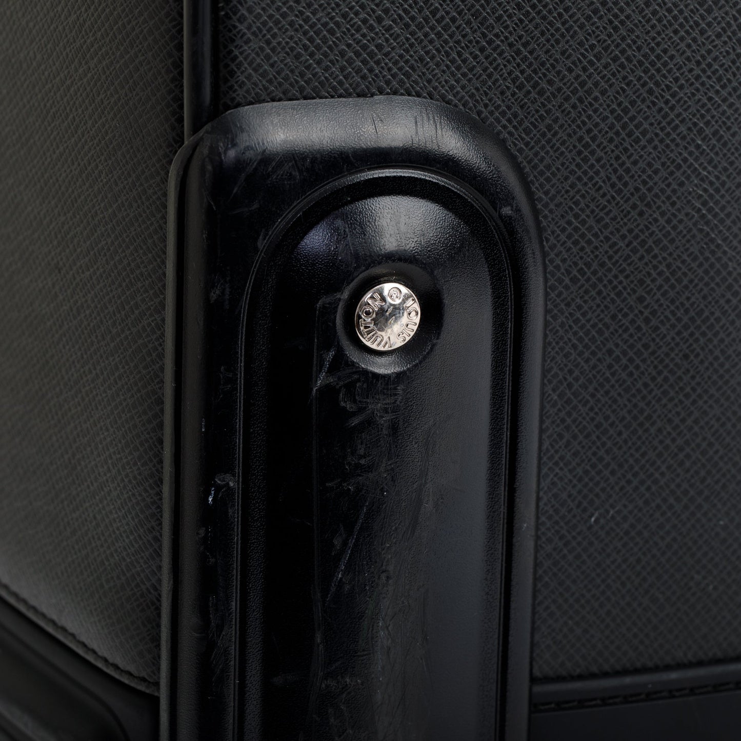 Louis Vuitton Black Taiga Leather Pegase 50
