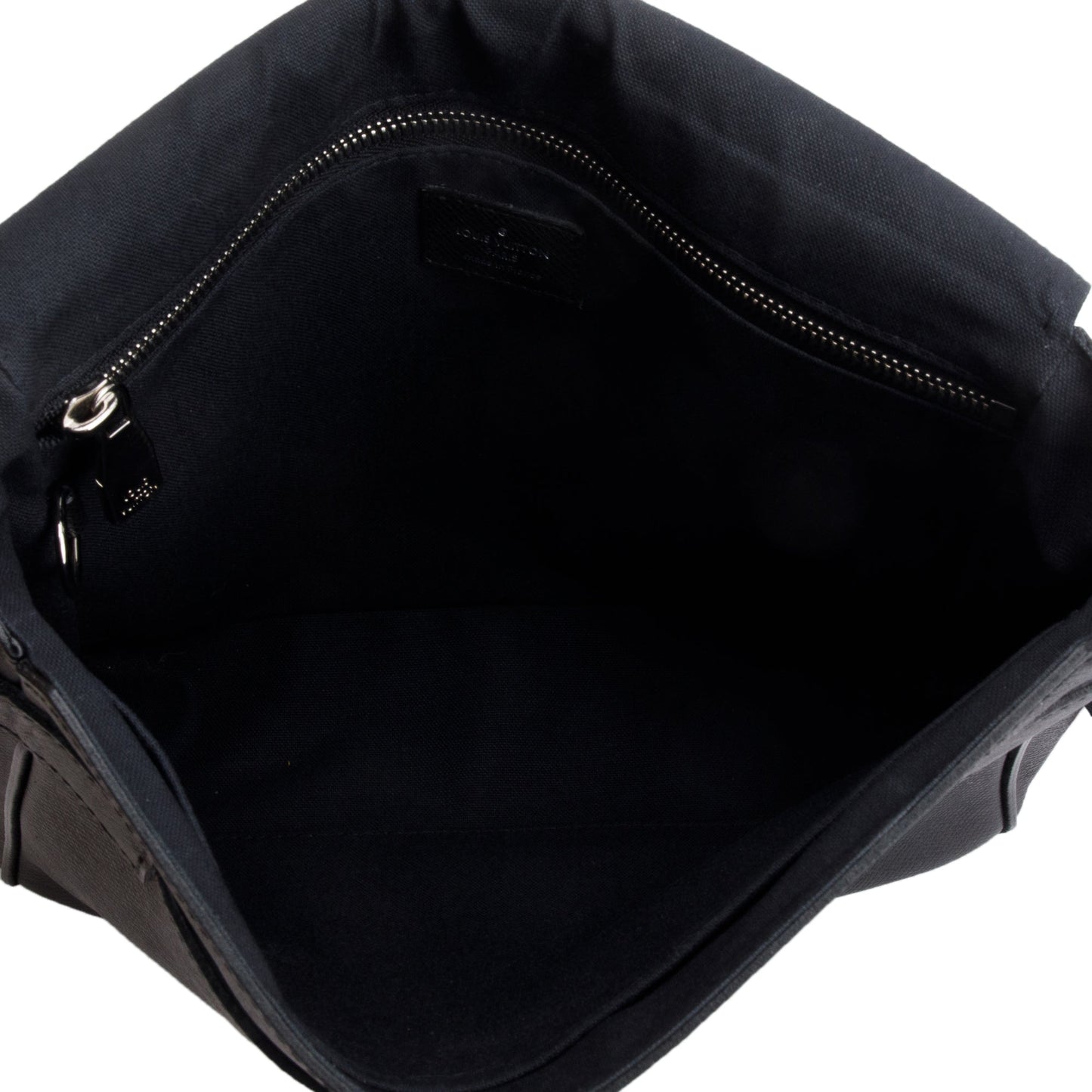 Louis Vuitton Black Taiga Leather Roman PM