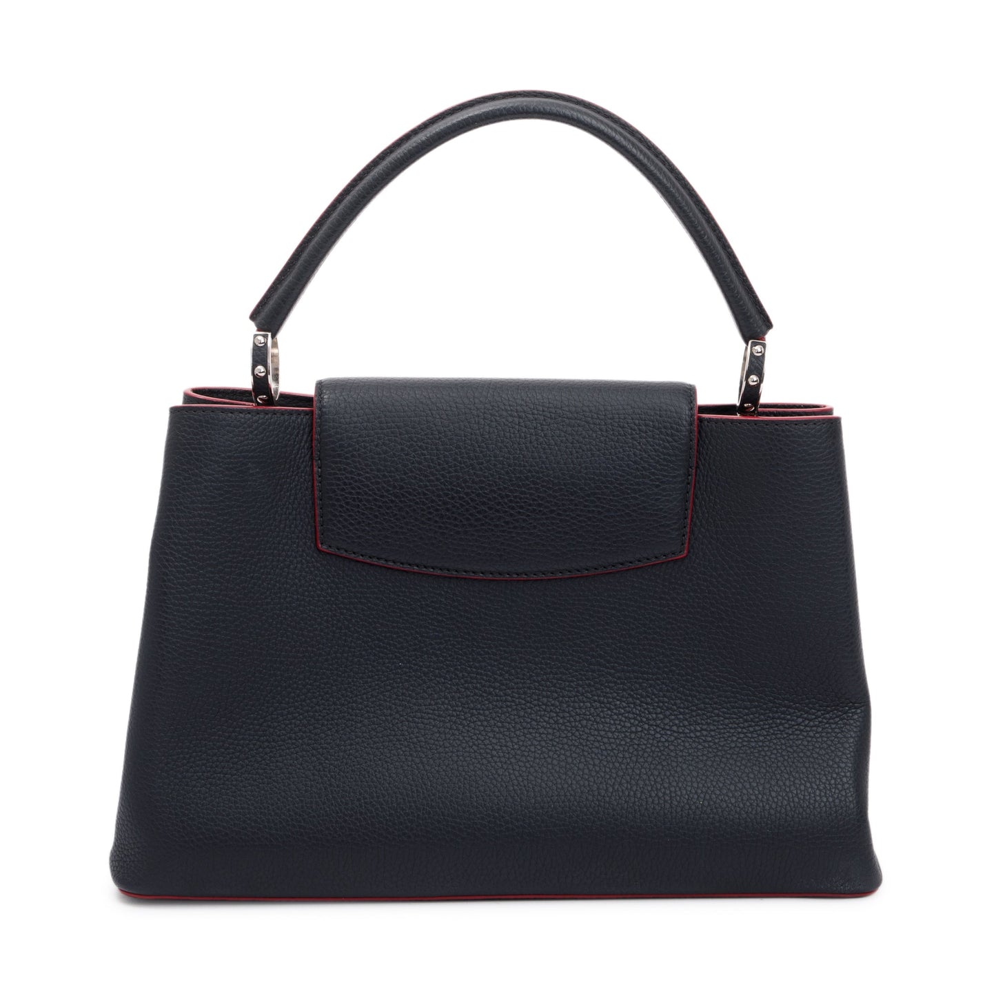 Louis Vuitton Black Taurillon Capucine GM