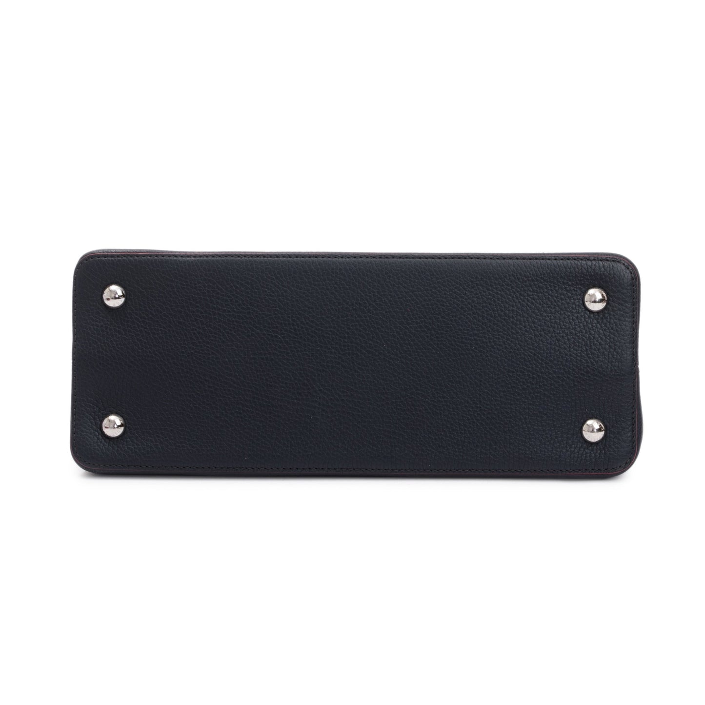 Louis Vuitton Black Taurillon Capucine GM