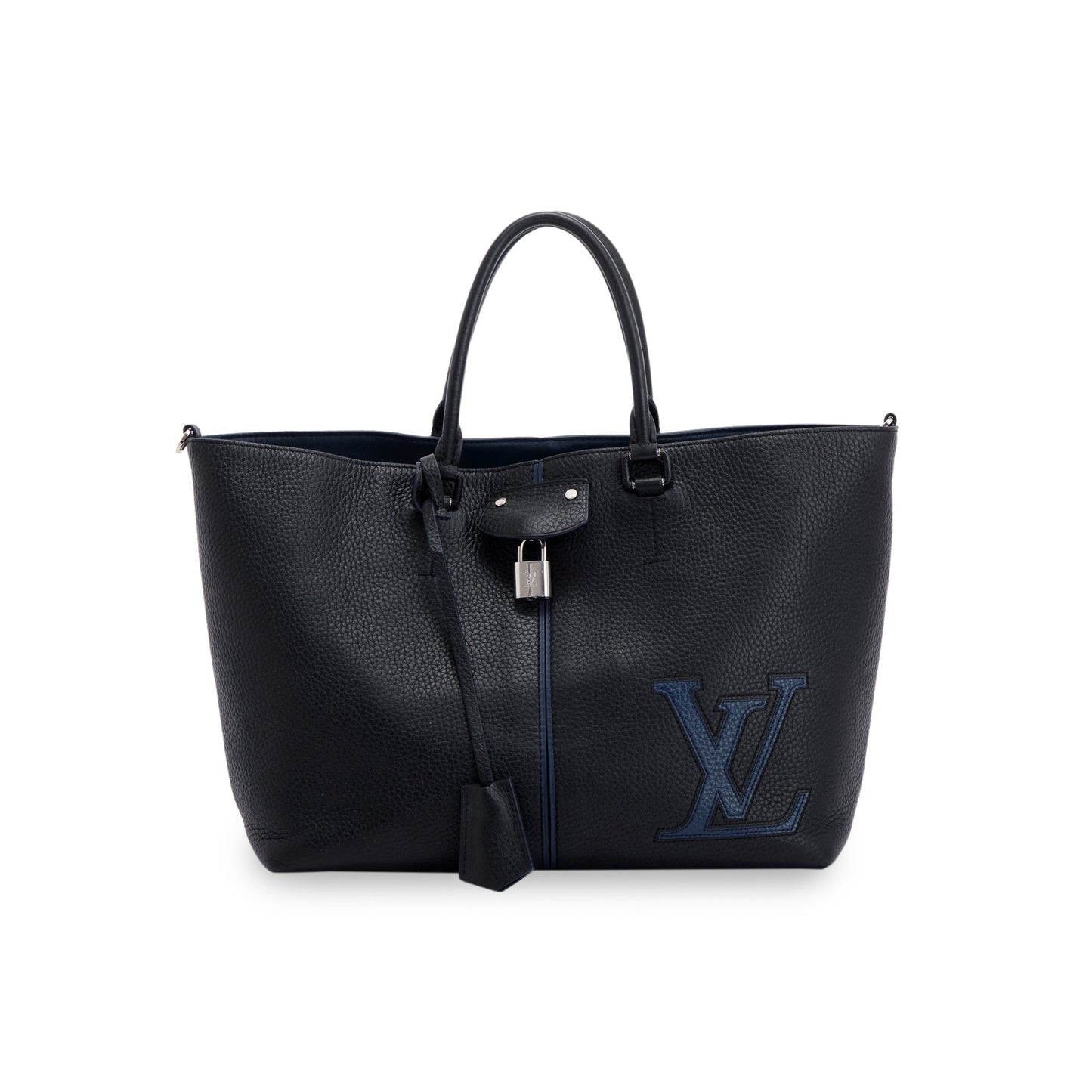Louis Vuitton Black Taurillon Leather Pernelle Tote