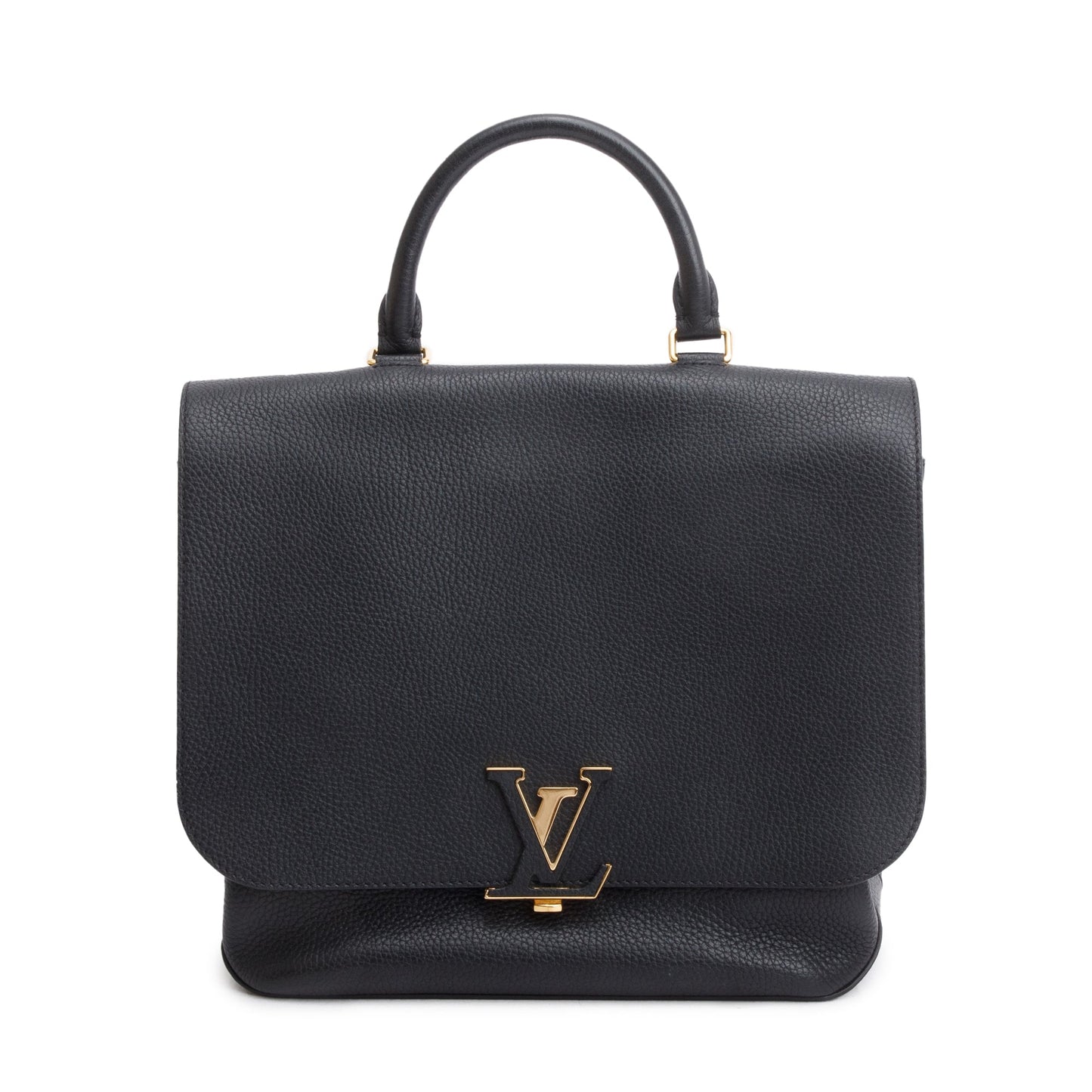 Louis Vuitton Black Taurillon Leather Volta Bag