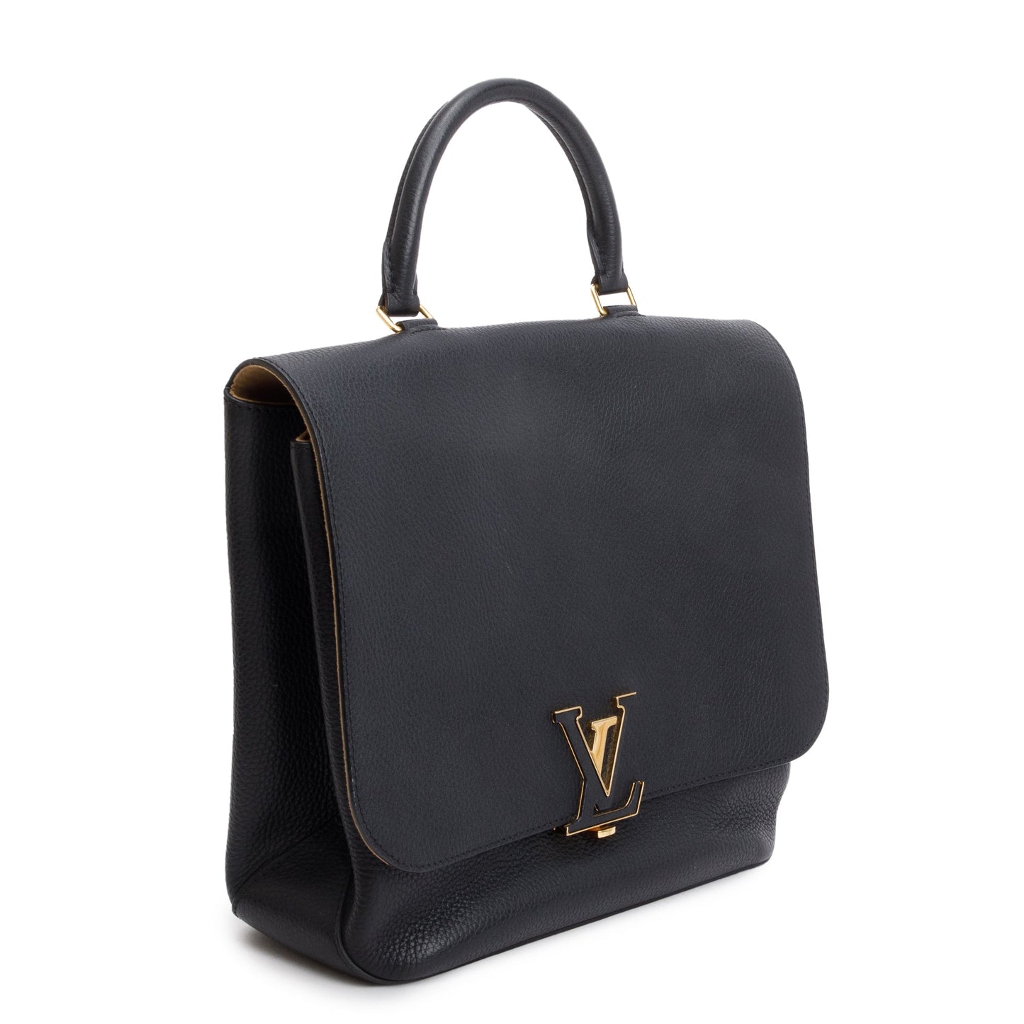 Louis Vuitton Black Taurillon Leather Volta Bag