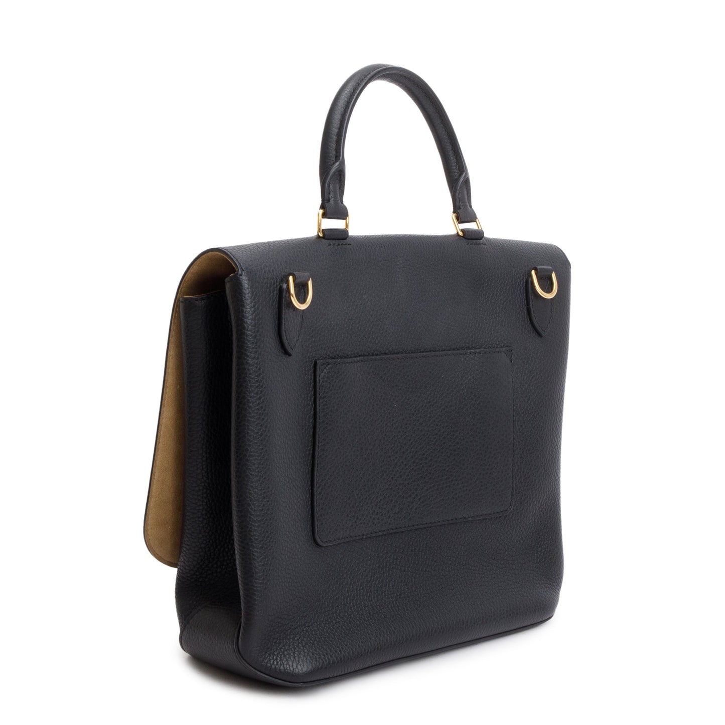 Louis Vuitton Black Taurillon Leather Volta Bag