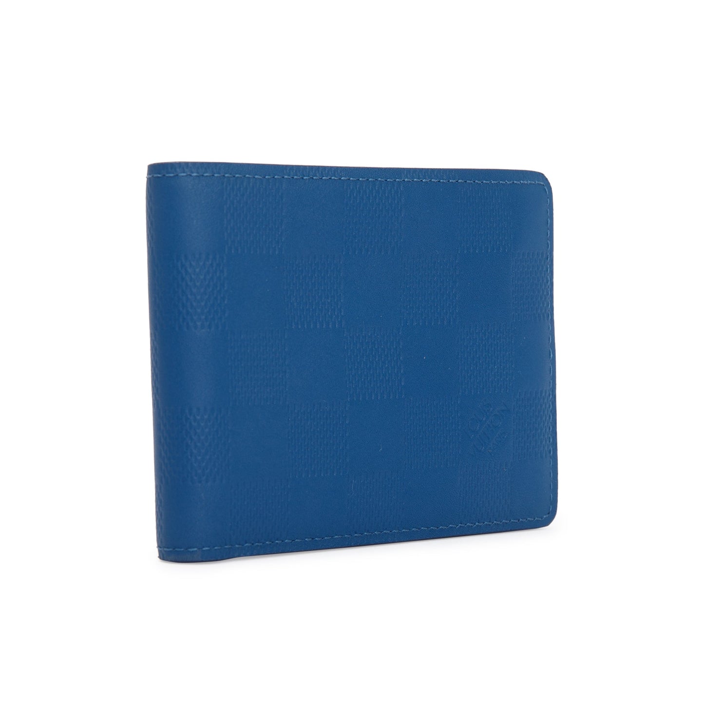 Louis Vuitton Blue Damier Infini Leather Slender Wallet