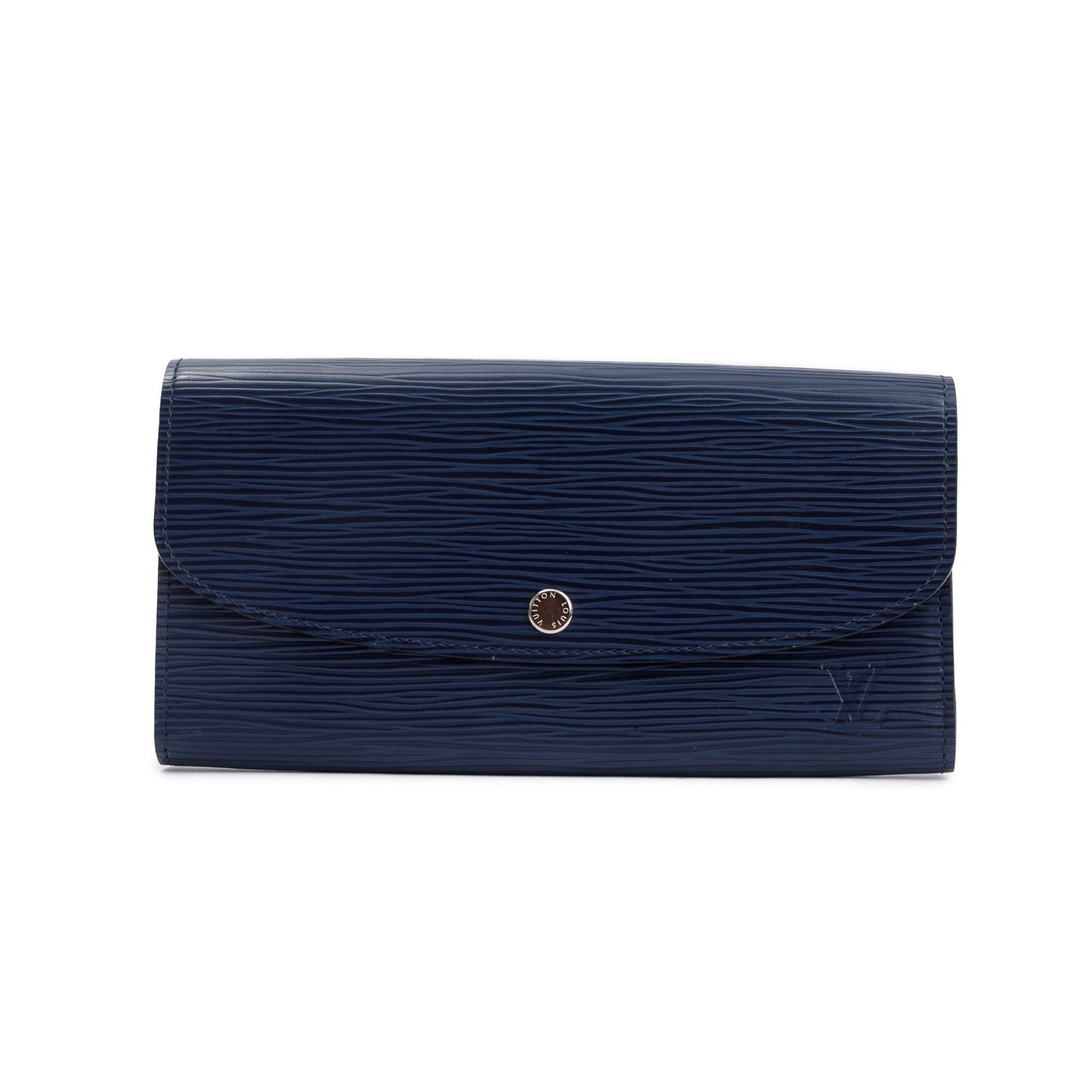 Louis Vuitton Blue Epi Leather Emilie Wallet