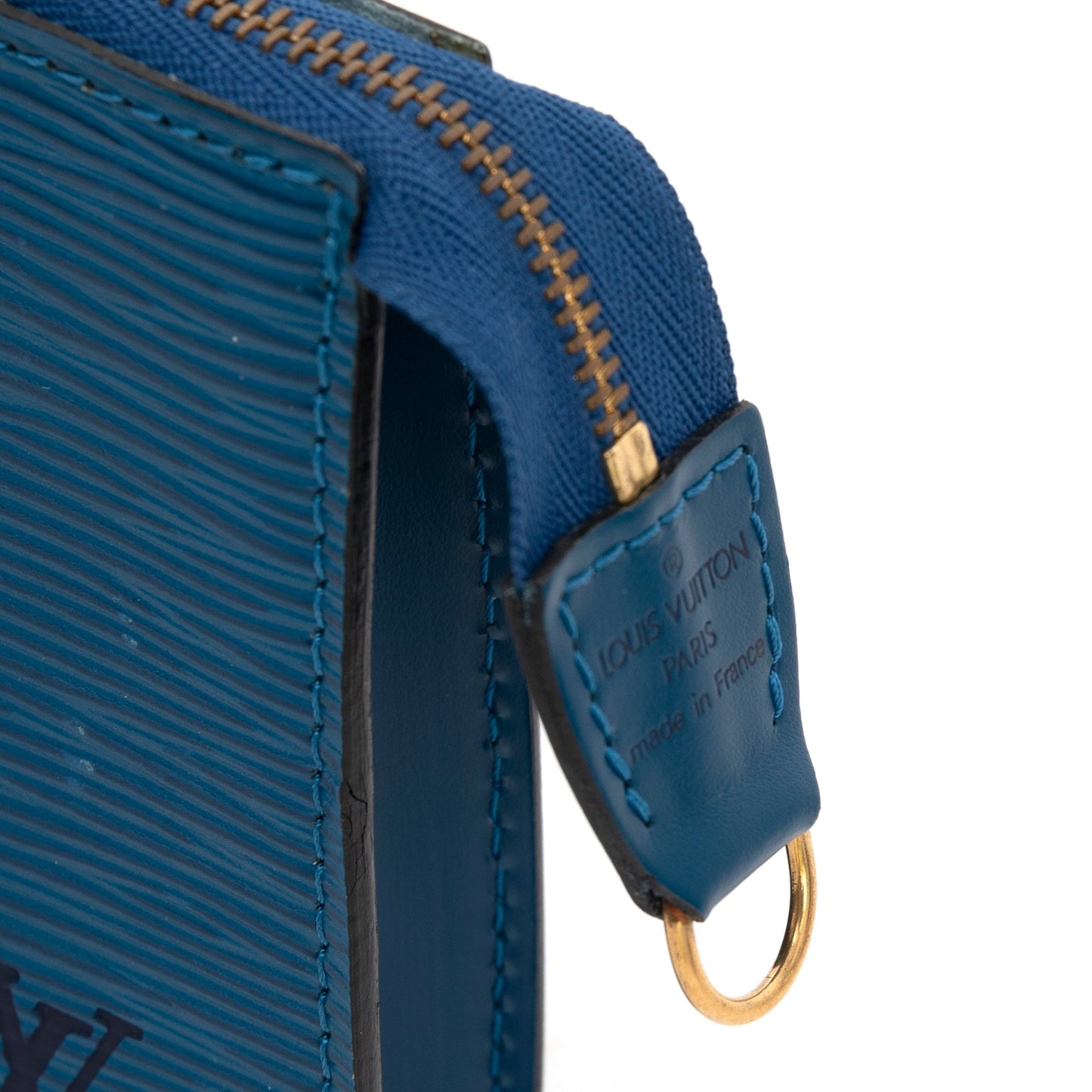Louis Vuitton Blue Epi Pochette Accessoires 24